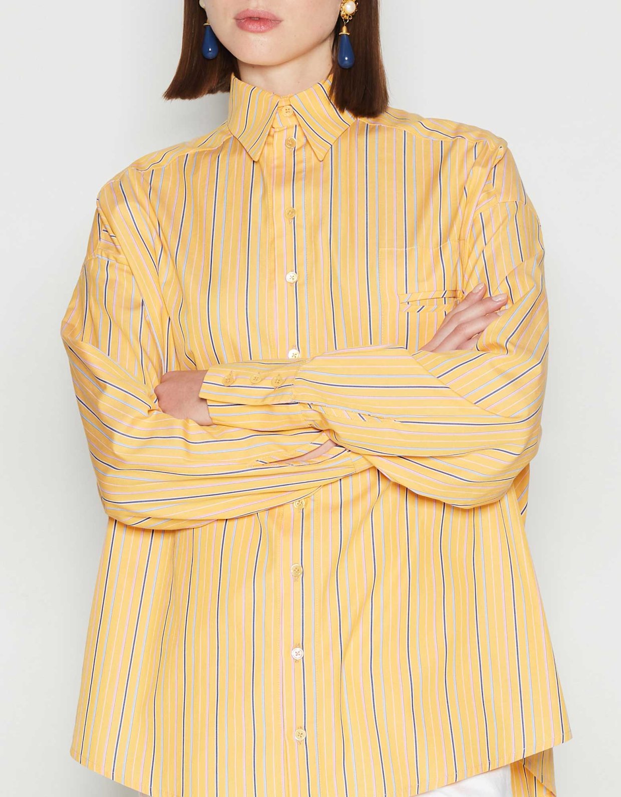 Nadia Rapti Jackie shirt yellow