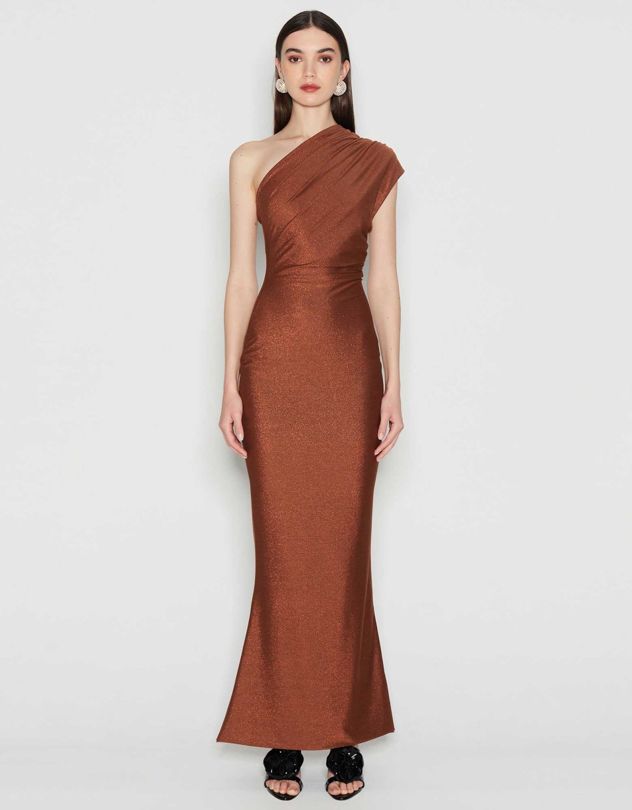 Nadia Rapti Carmen dress brown