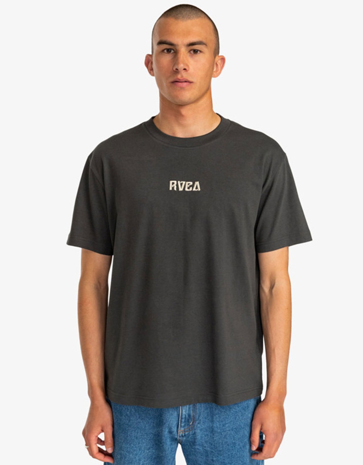 Rvca Fly high tee anthracite