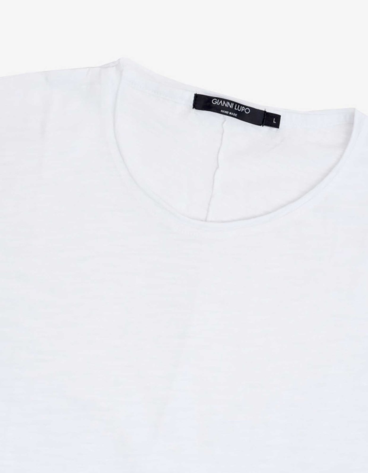 Gianni Lupo Back seam t-shirt white