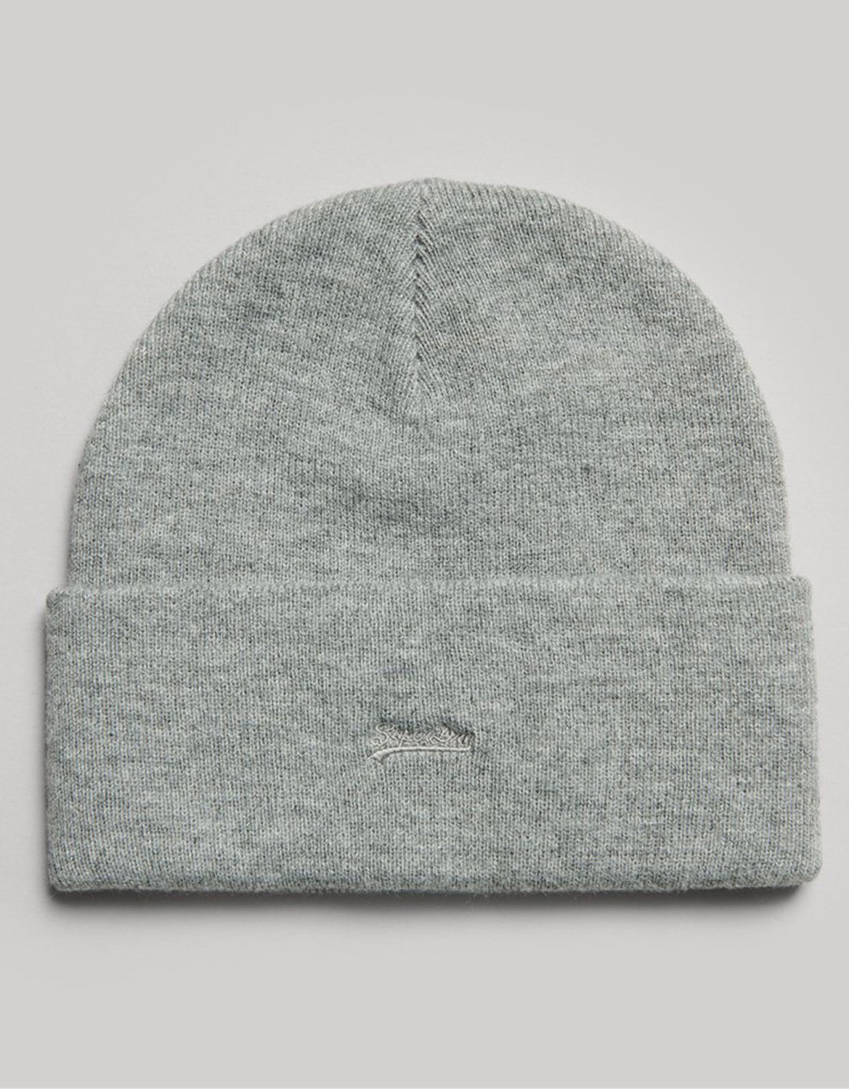 Superdry Vintage classic beanie silver
