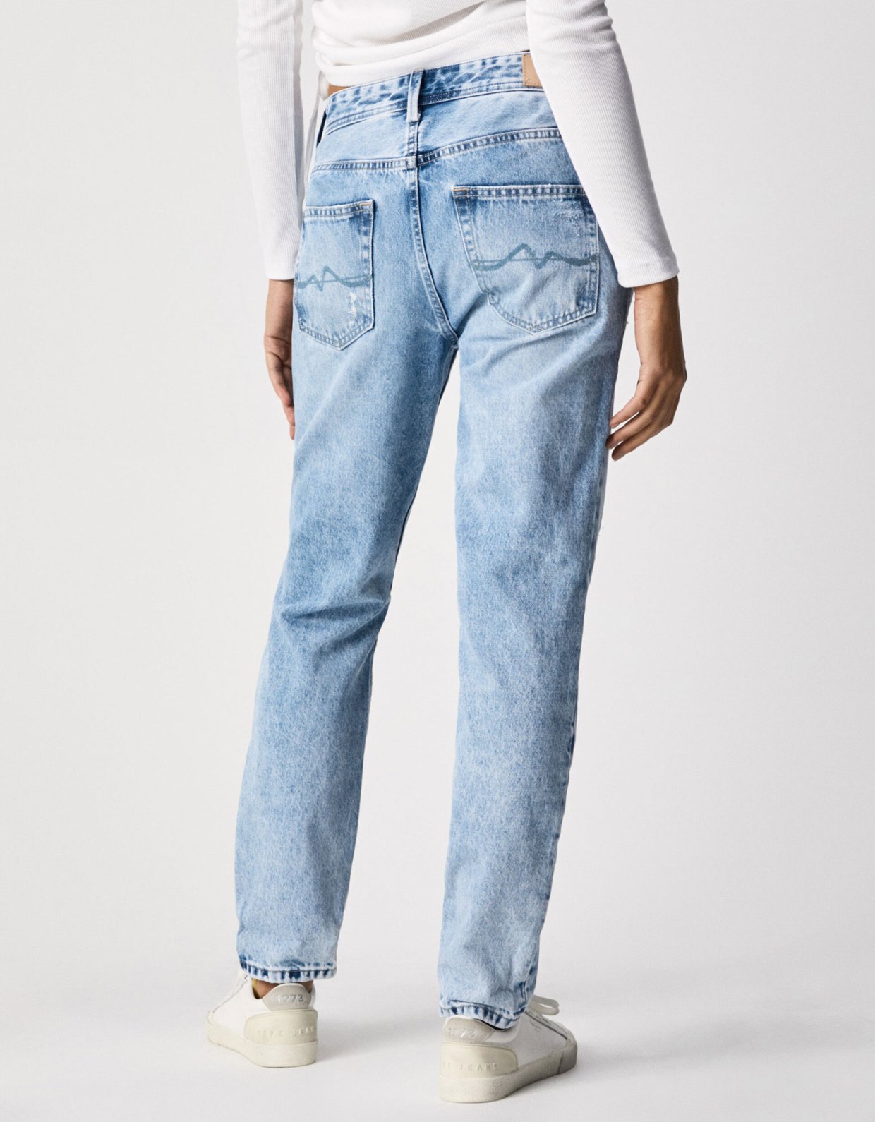 Pepe Jeans Violet mom carrot fit high waist jeans
