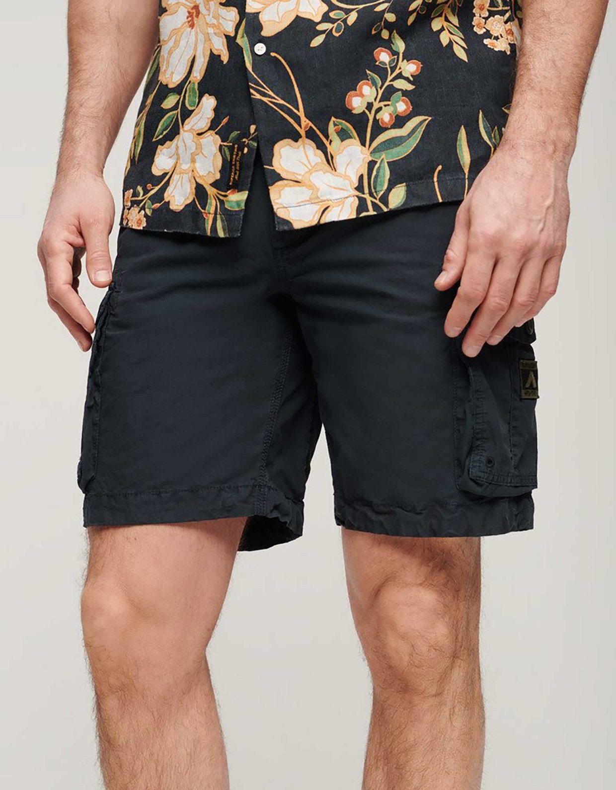 Superdry Parachute light short eclipse navy