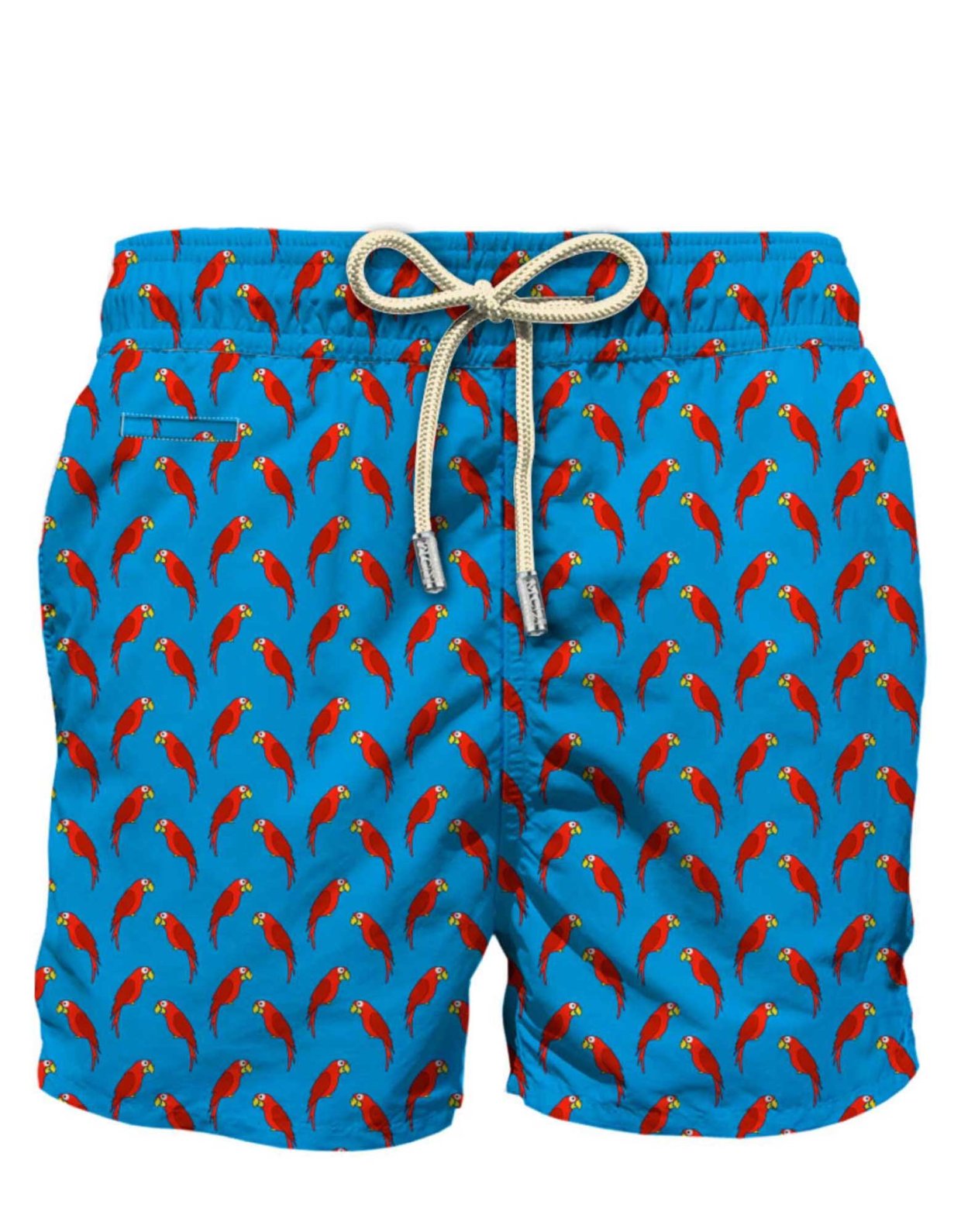 MC2 Saint Barth Parrot mini fantasy swim short