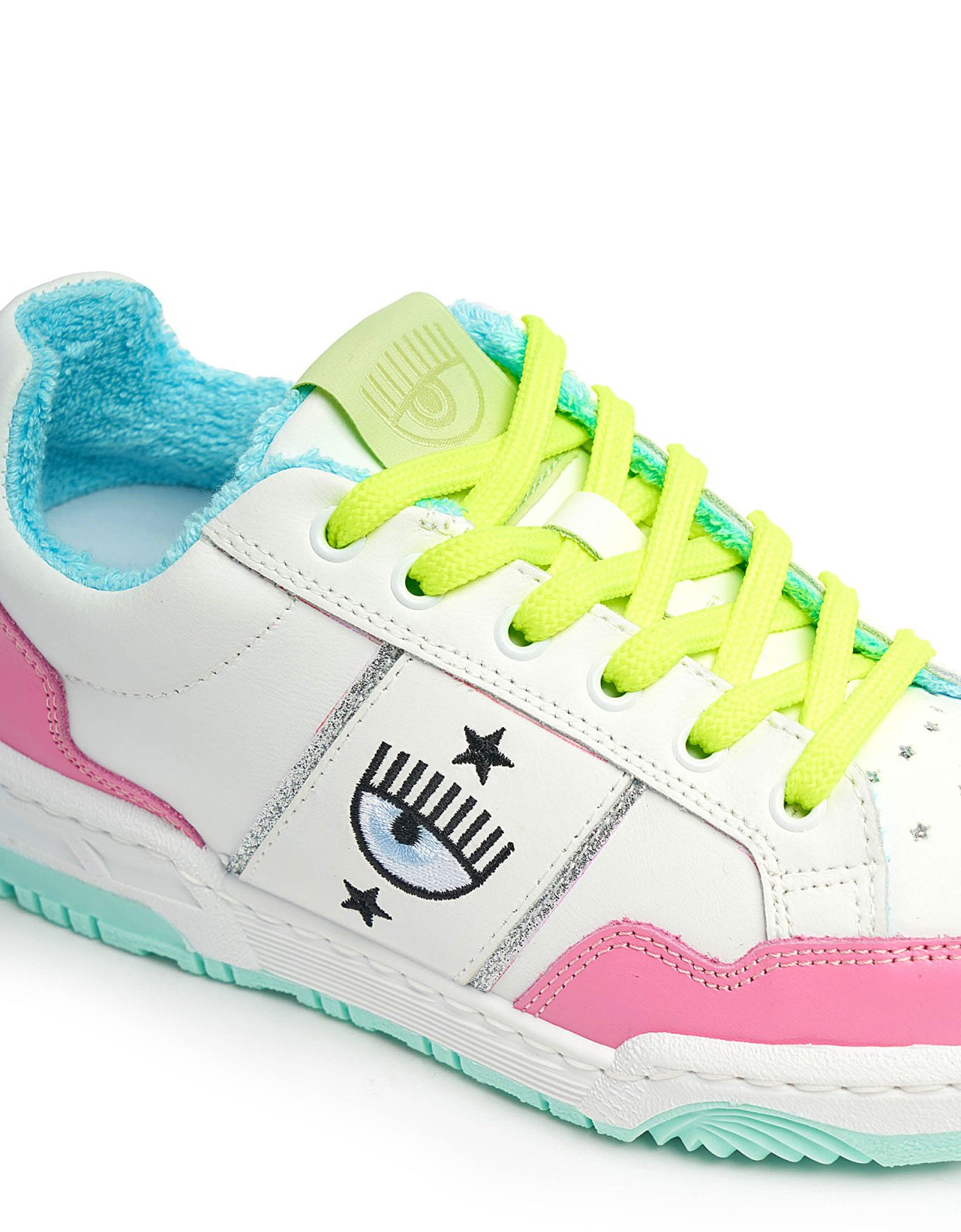 Chiara Ferragni CF1 Sneakers white-hot pink