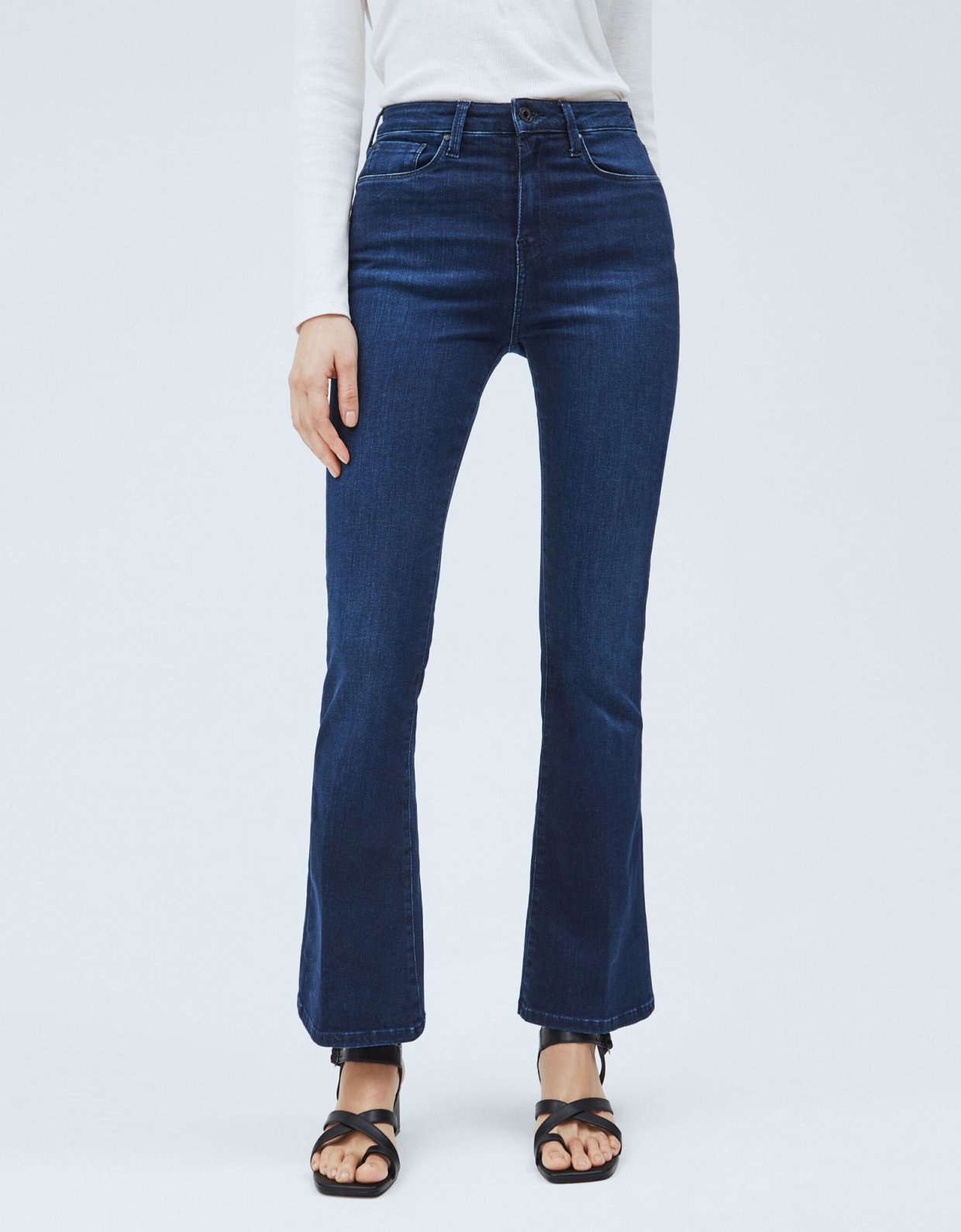 Pepe Jeans Dion flare high-waist jeans