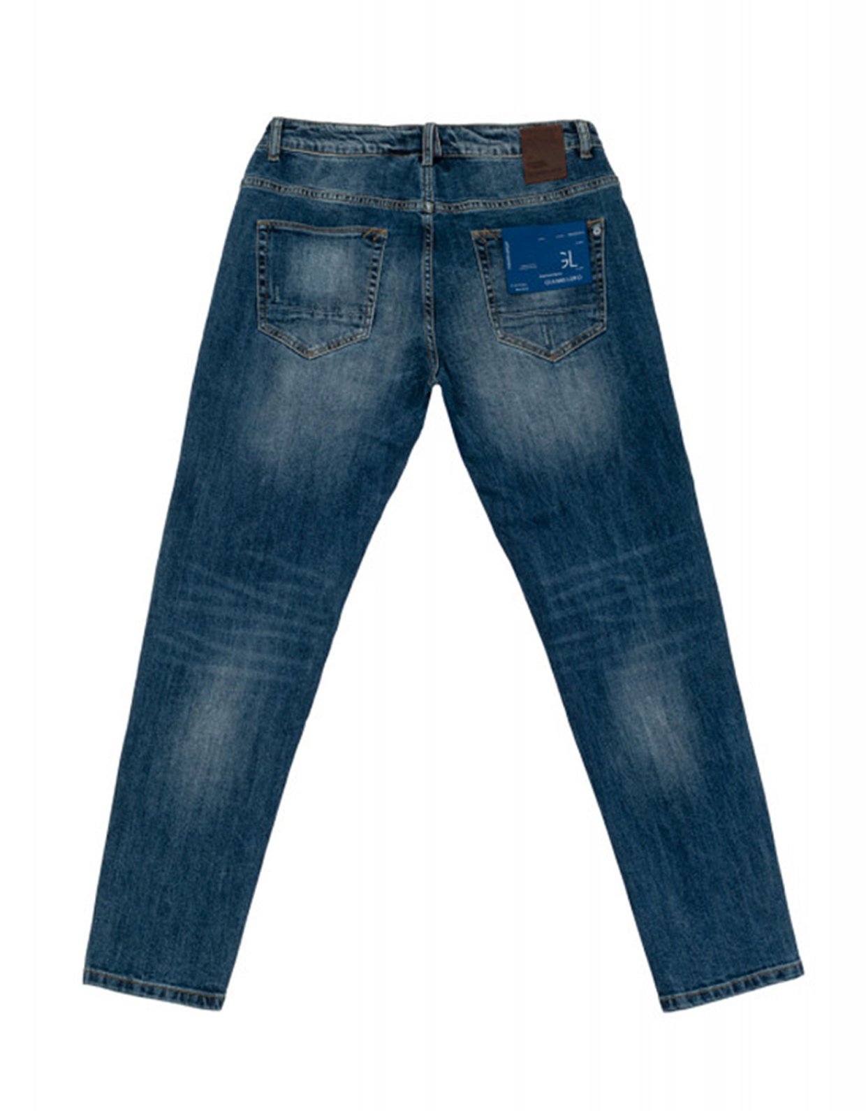 Gianni Lupo Bruce medium wash jeans