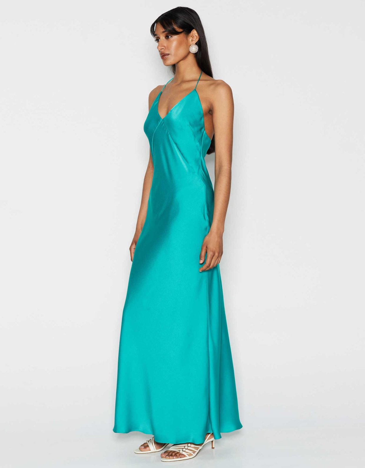 Nadia Rapti Veronica dress turquoise