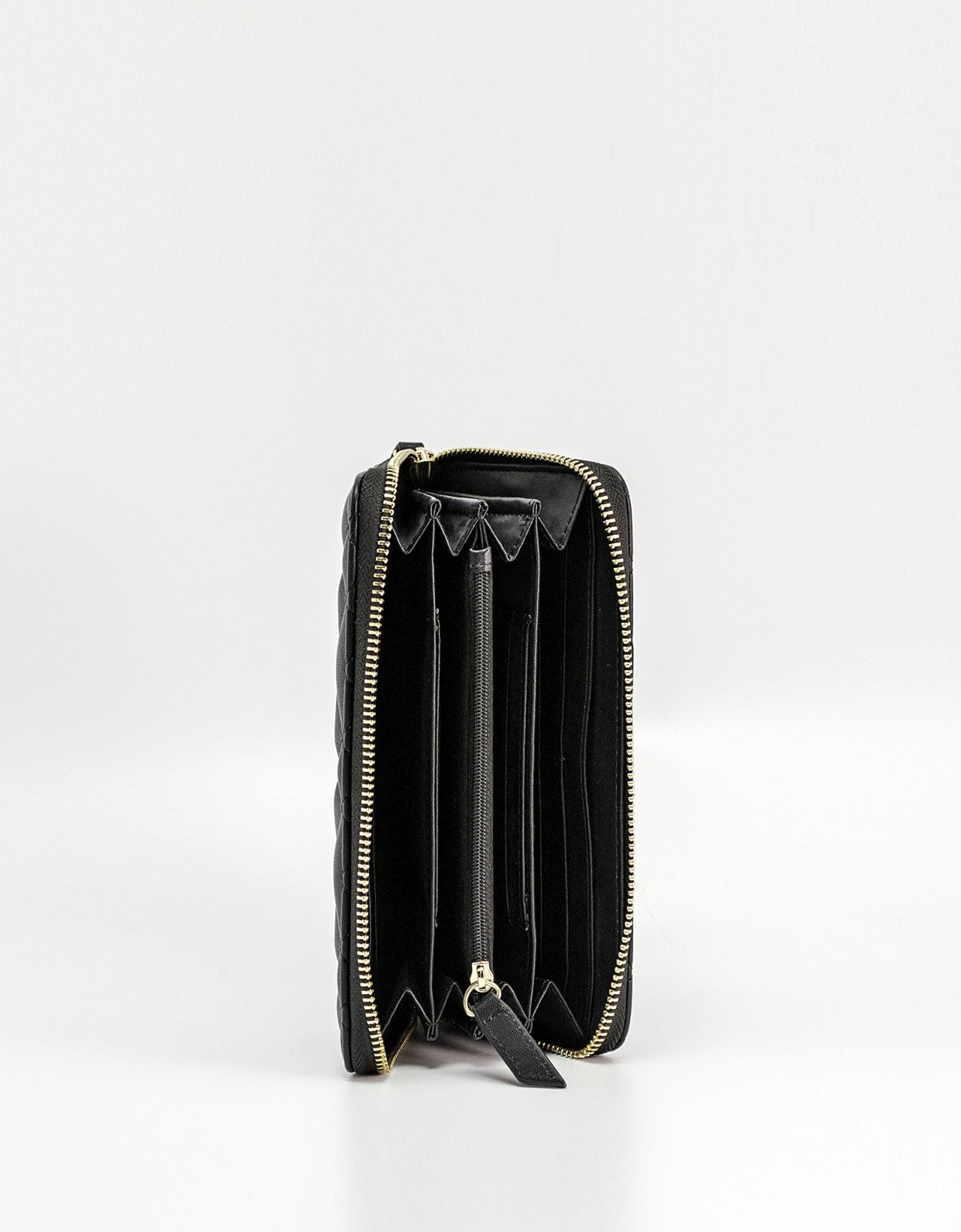 By Byblos Eleanor zip around wallet black