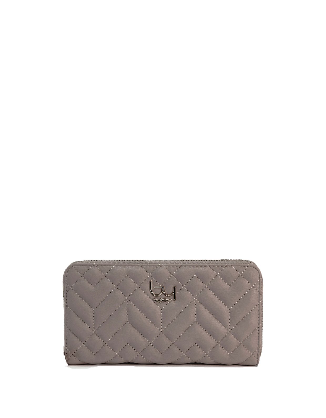 By Byblos Politeama lg zip around wallet taupe