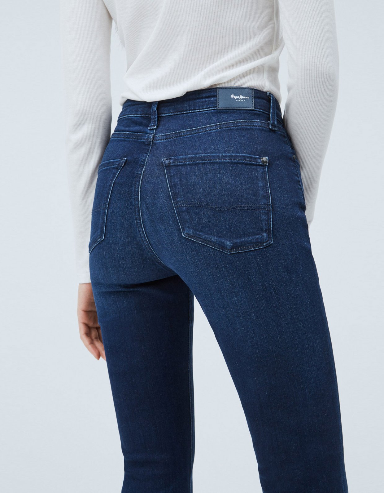 Pepe Jeans Dion flare high-waist jeans