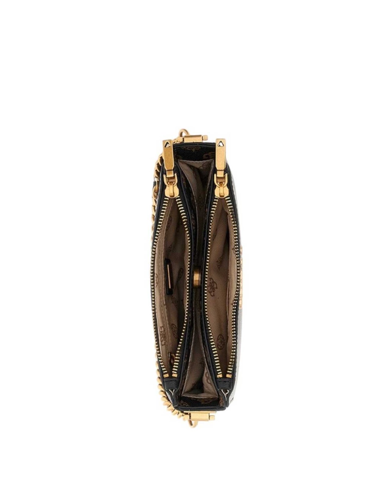 Guess Fynna mini status crossbody bag black