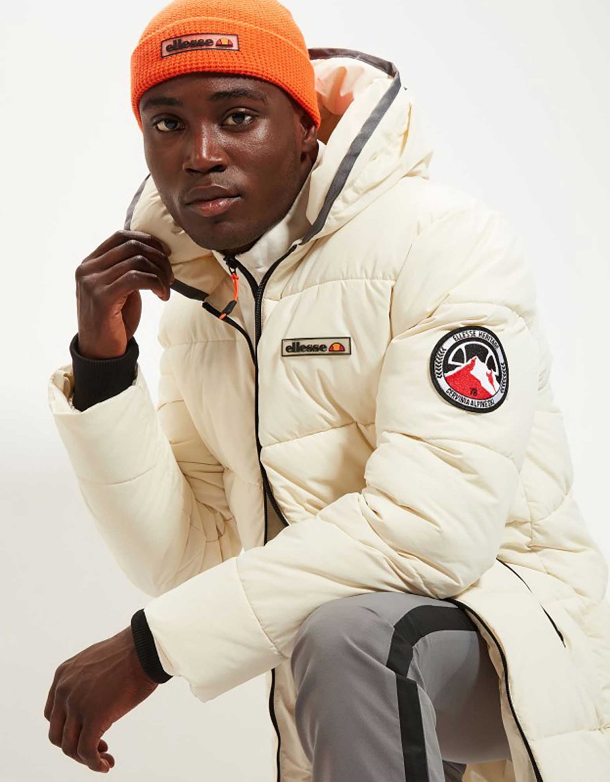 Ellesse Rogeri jacket off white