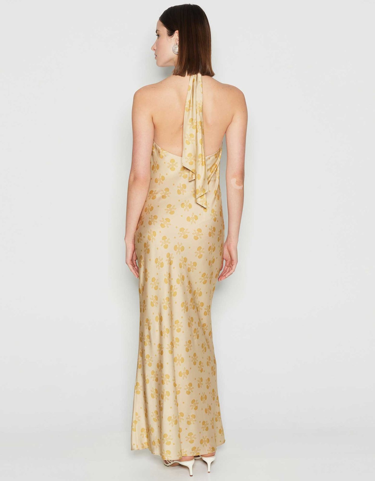 Nadia Rapti Luminous dress golden