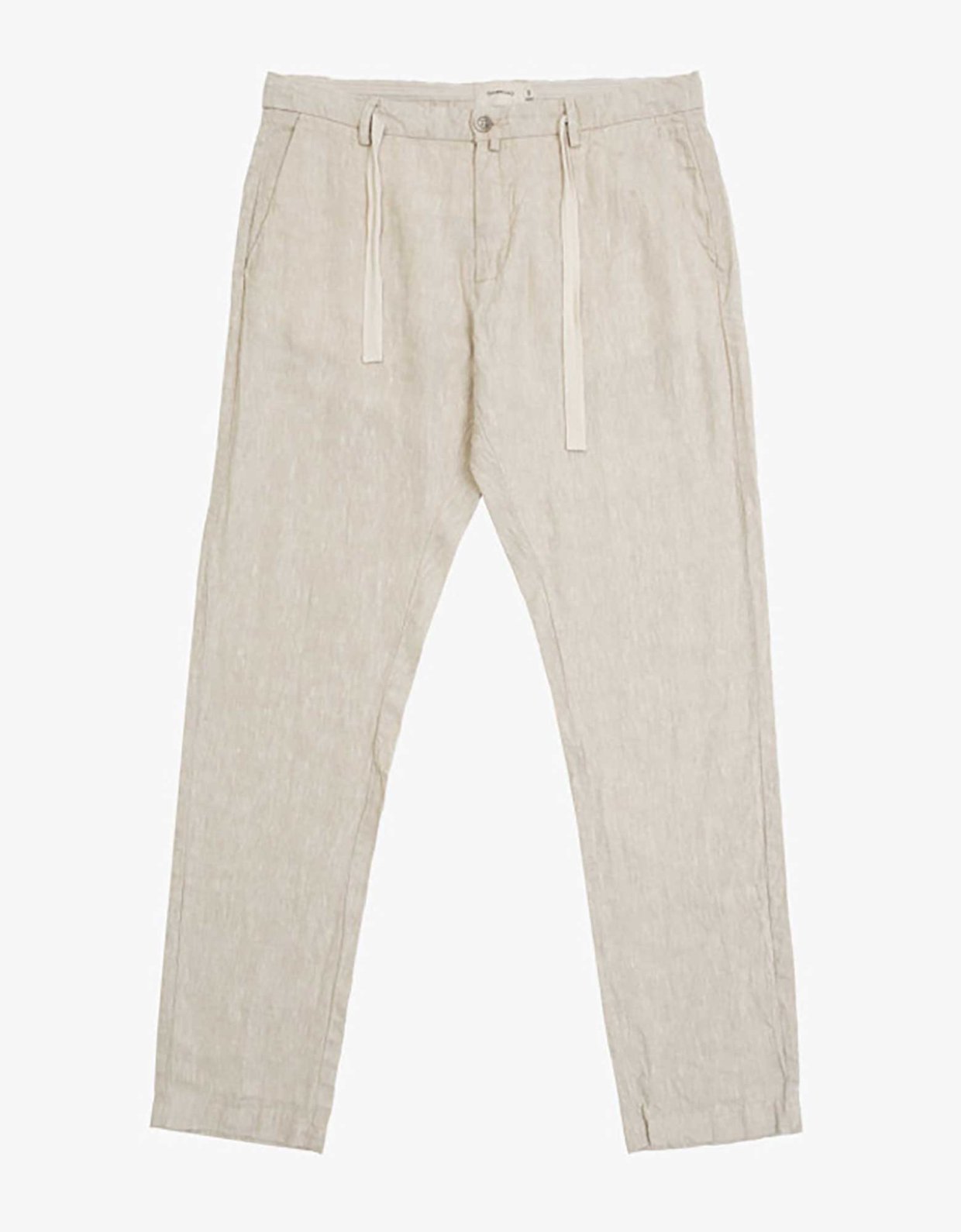 Gianni Lupo Michigan linen trouser with drawstring corda