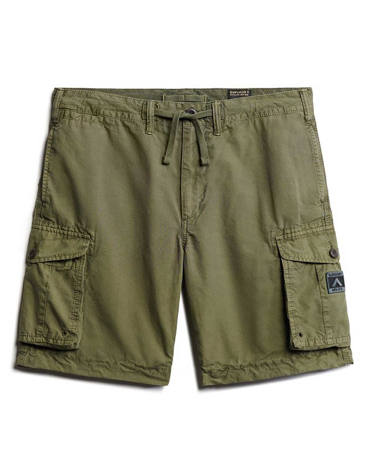 Superdry Parachute light short chive green