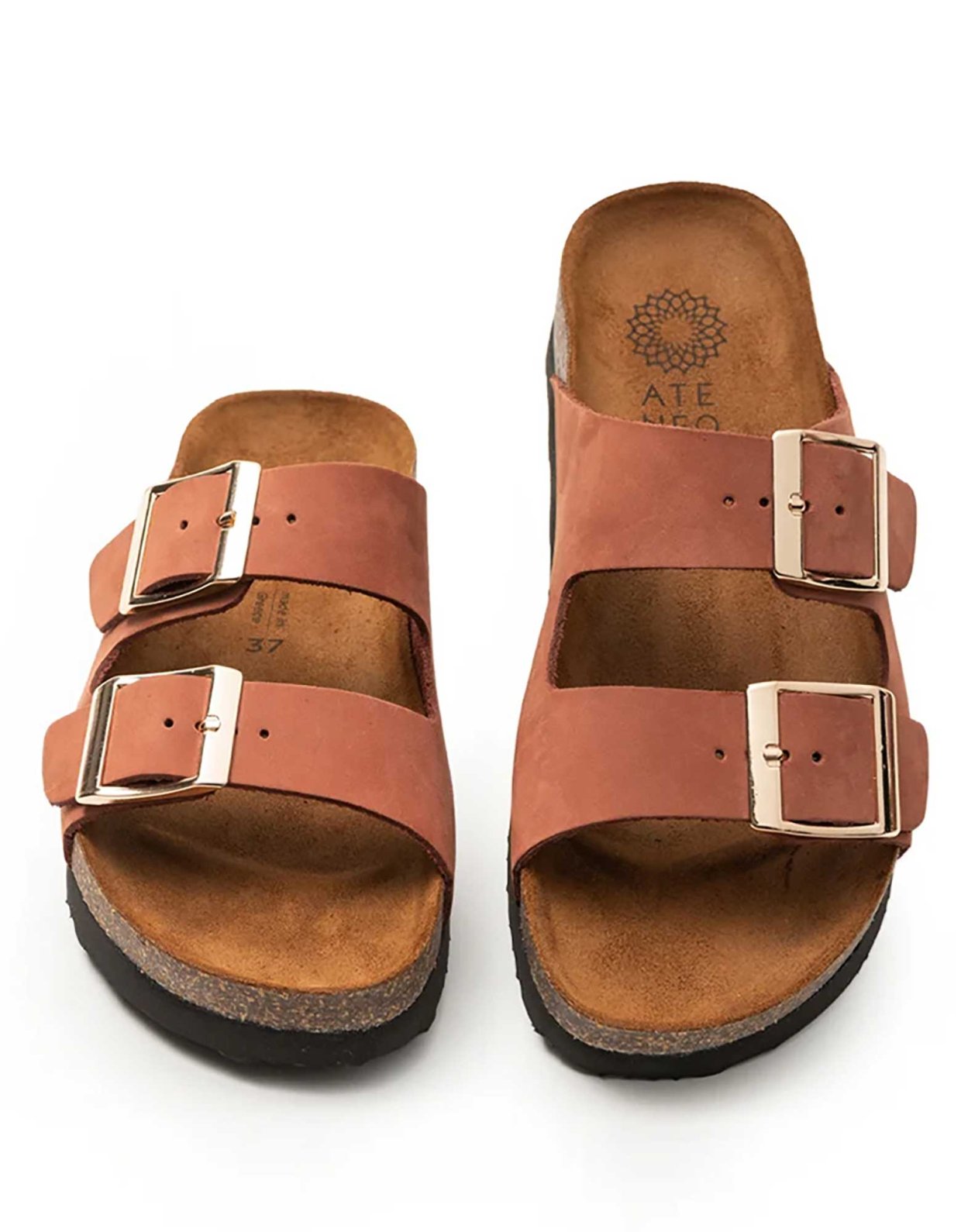 Ateneo 6403 sandals terracota