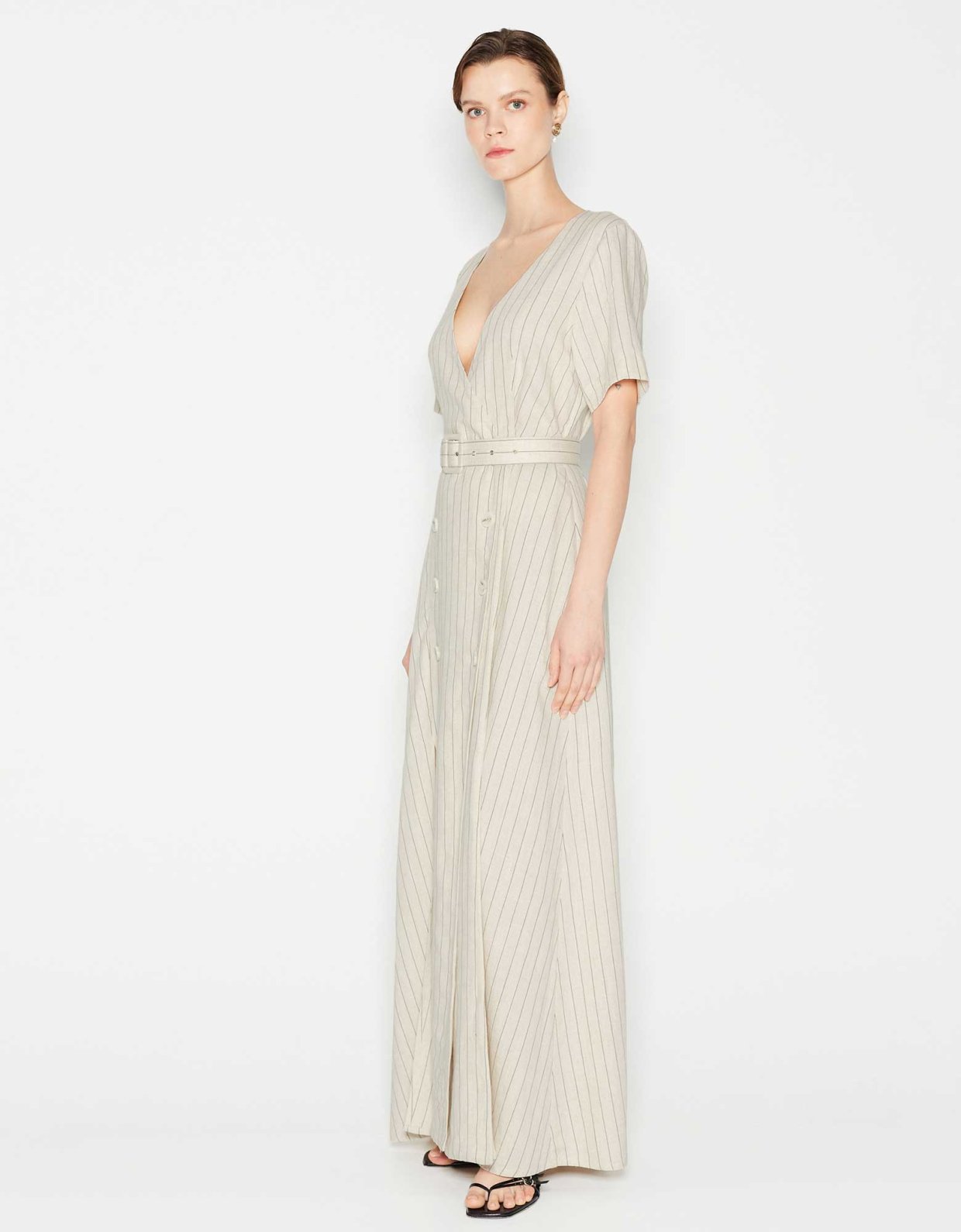 Nadia Rapti Mirage long dress beige