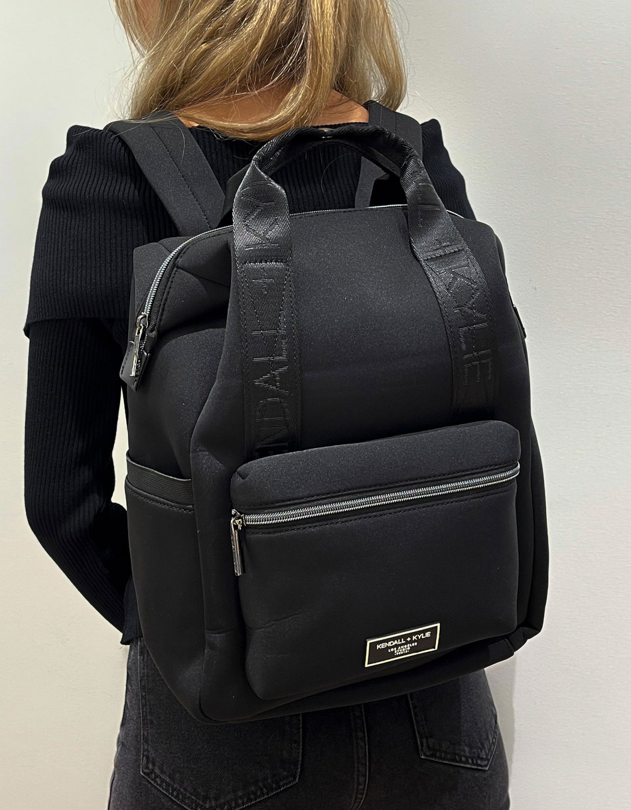 Kendall + Kylie Sebas backpack black