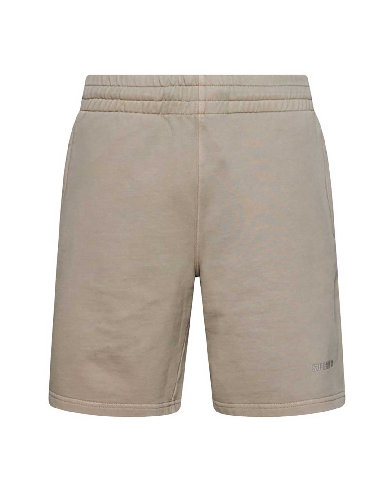 Superdry Εssential overdyed shorts stone dark grey