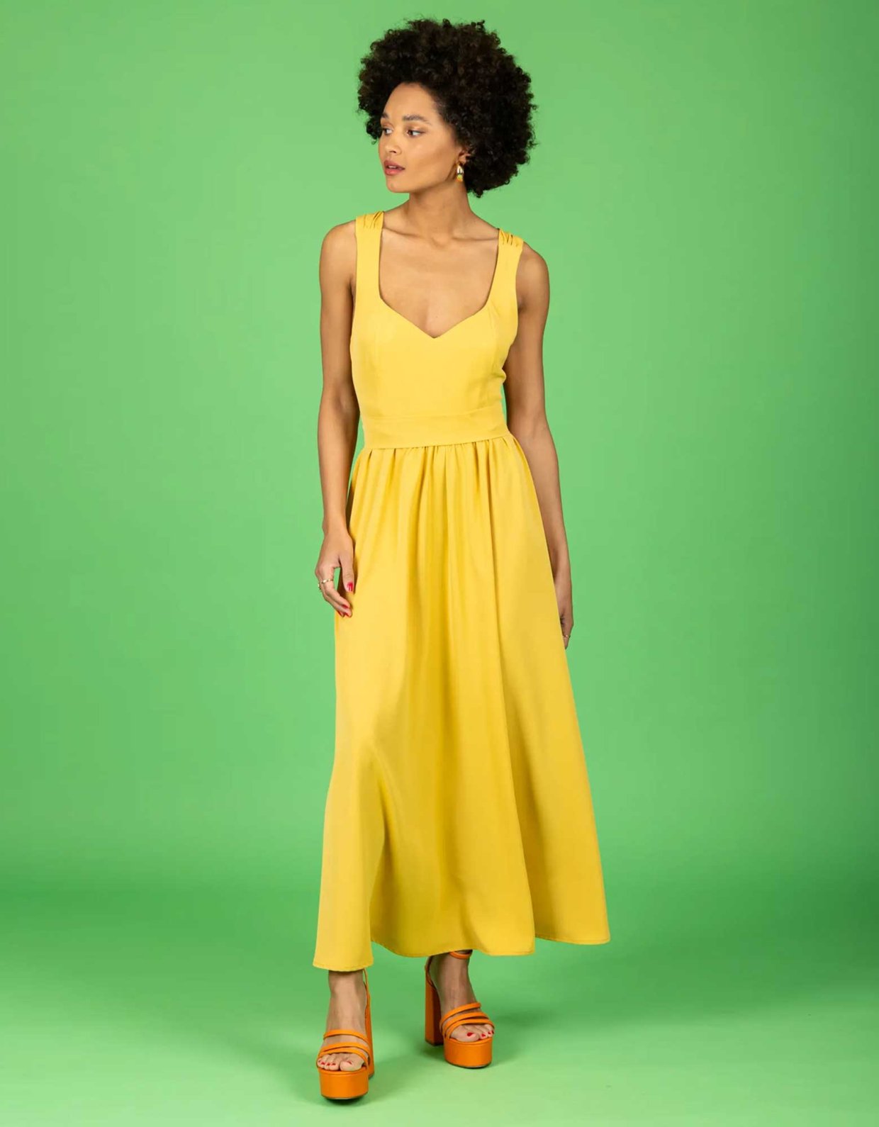 Chaton Alessia dress butter