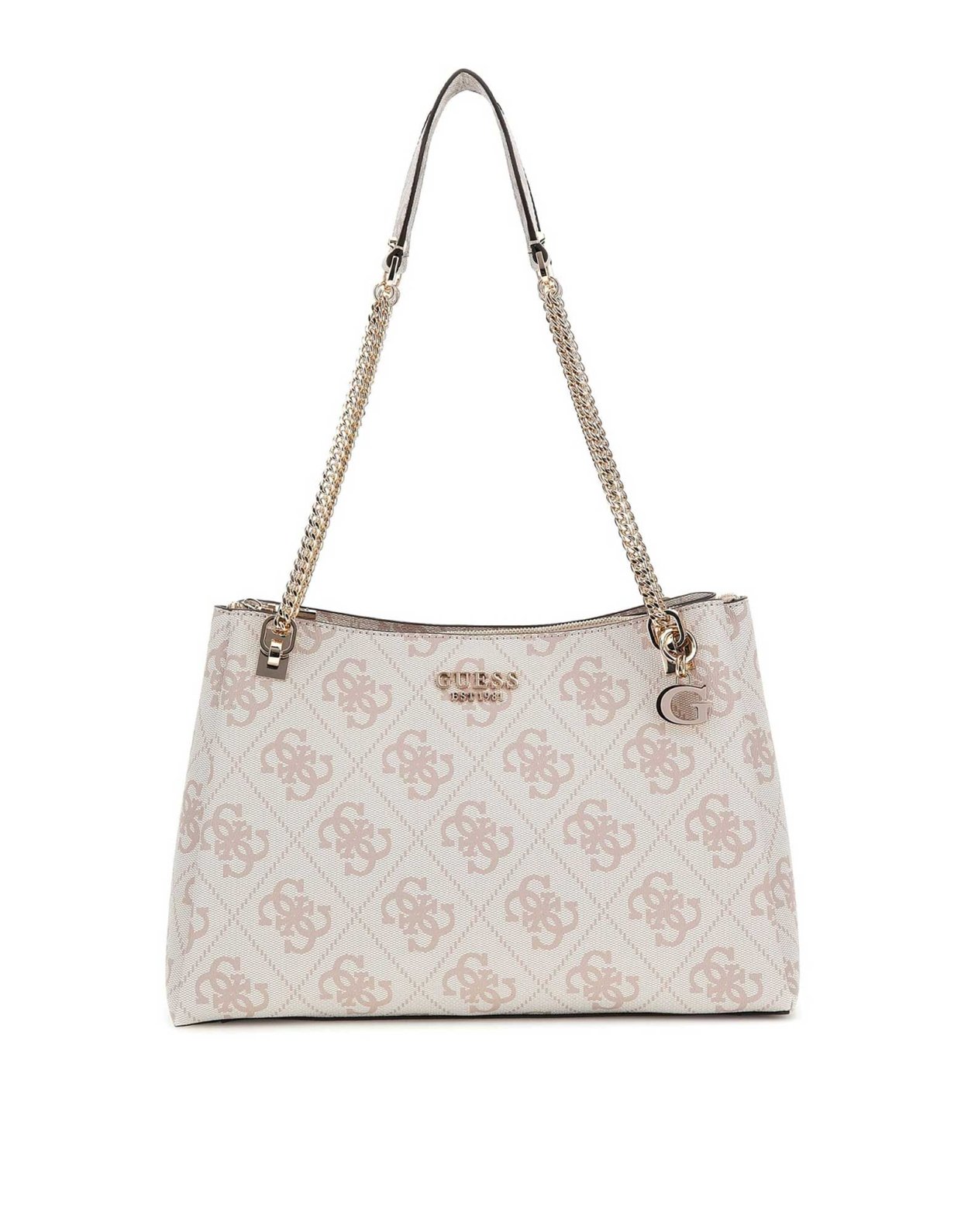 Guess Eliette carryall tote bag dove logo