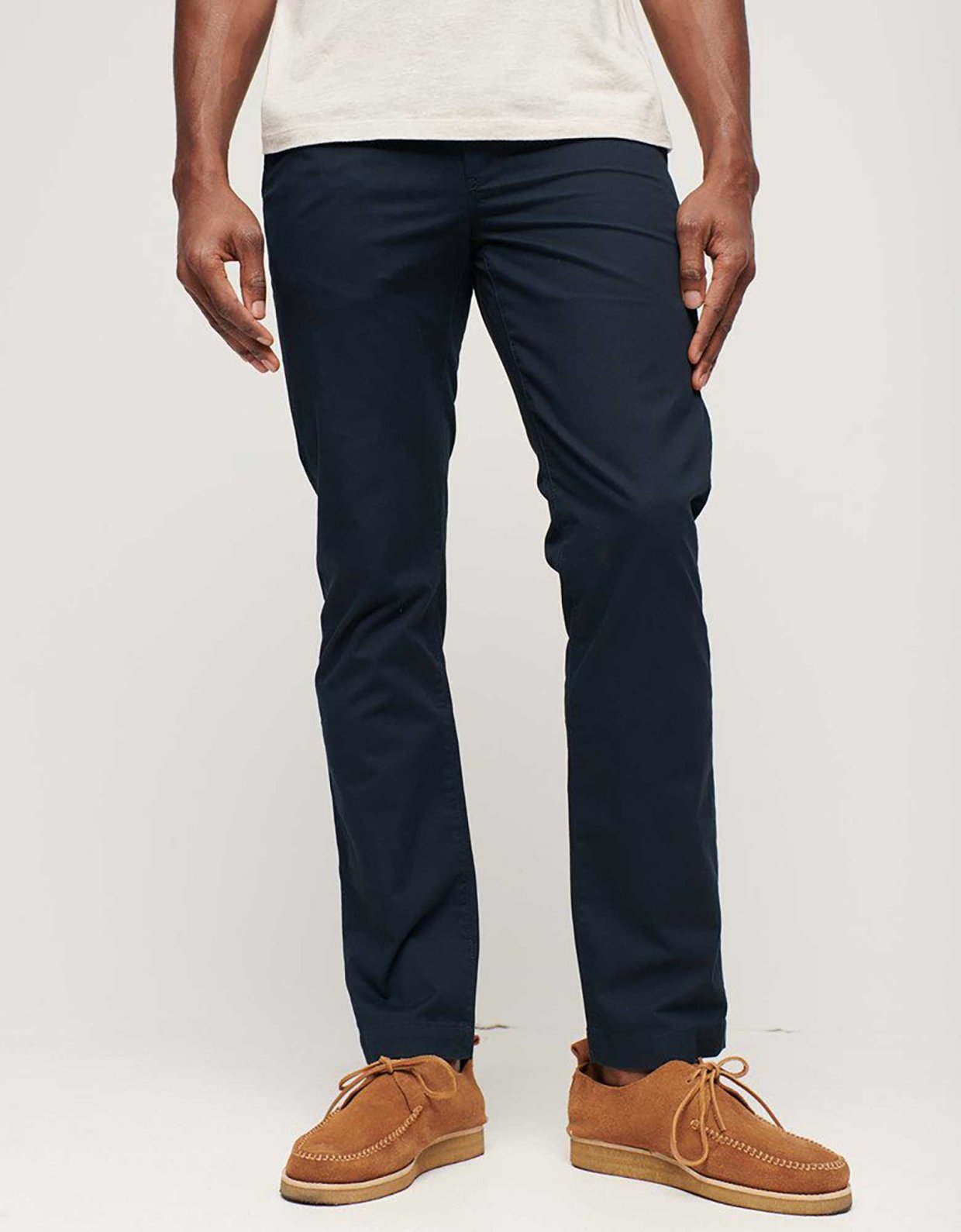 Superdry Slim tapered stretch chino eclipse navy