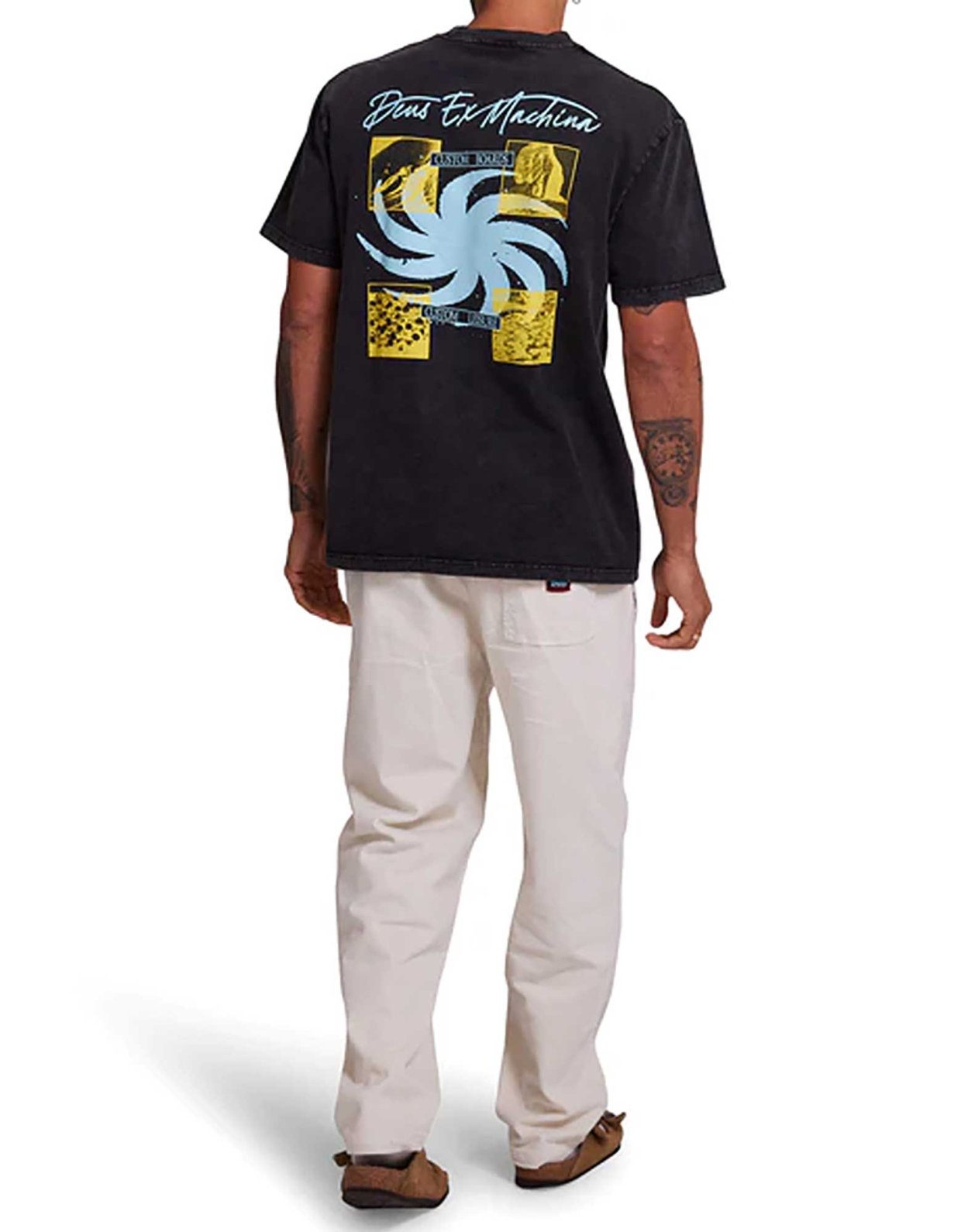 Deus Ex Machina Costume leisure tee t-shirt anthracite