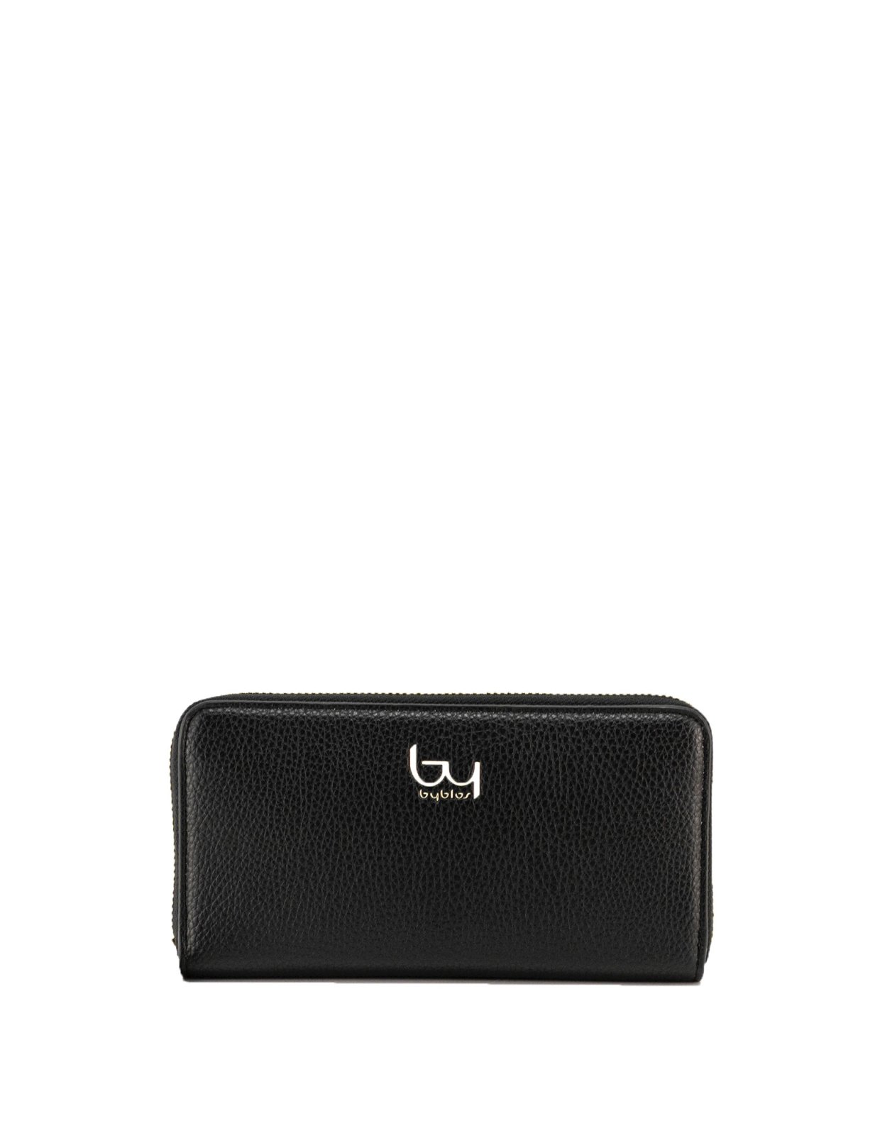 By Byblos Pisa lg zip around wallet black