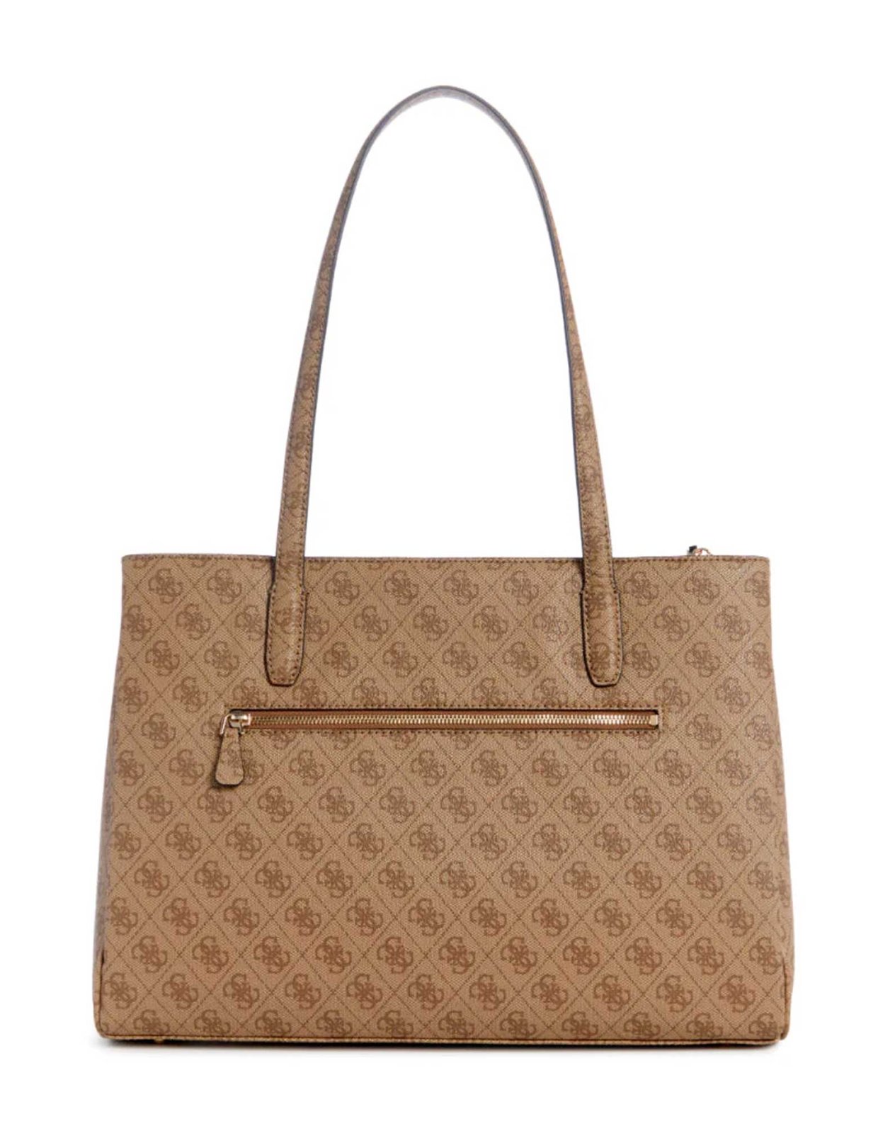 Guess Power play tech tote back latte logo