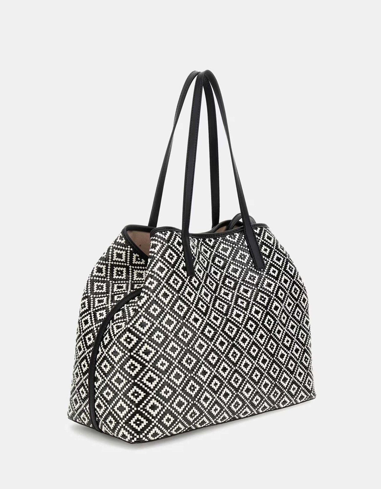 Guess Vikky II large tote bag black