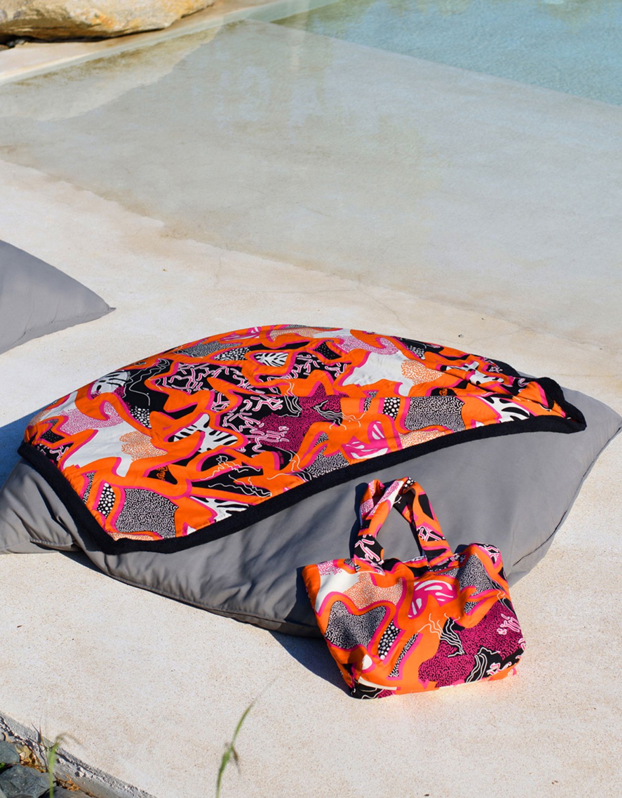Peace & Chaos Seraphina beach towel