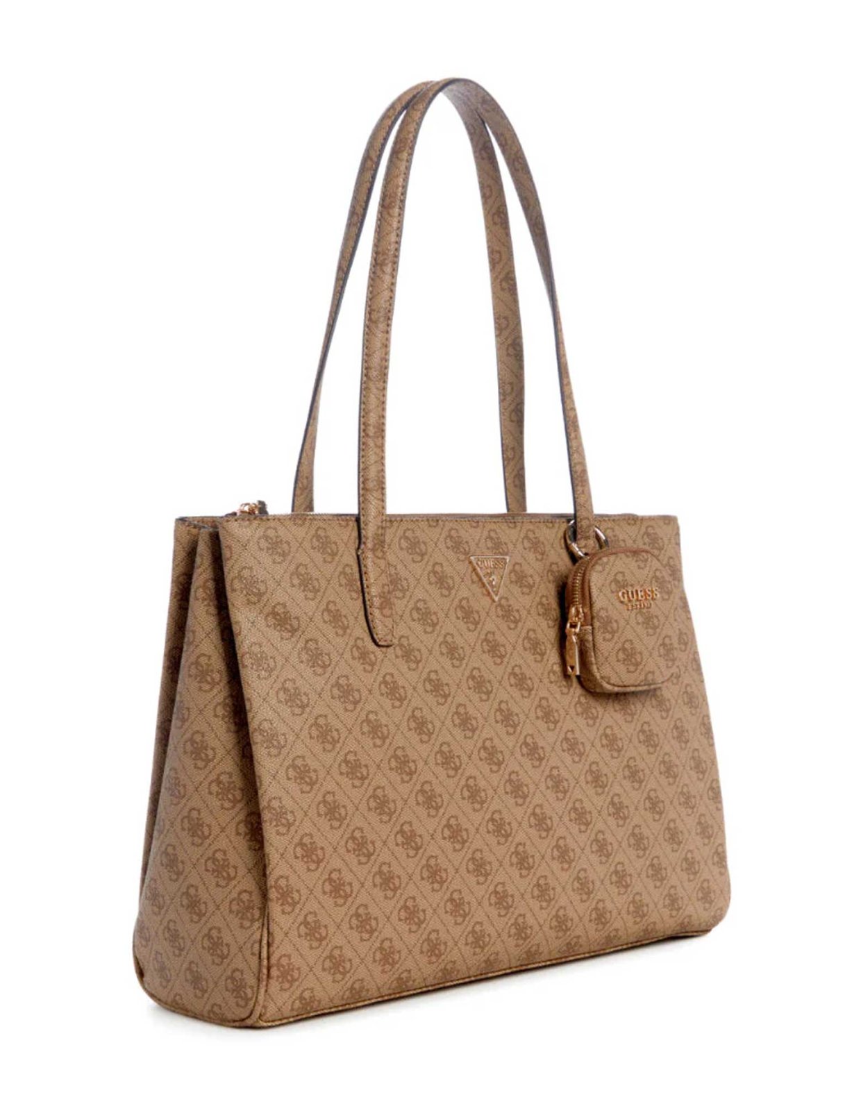 Guess Power play tech tote back latte logo