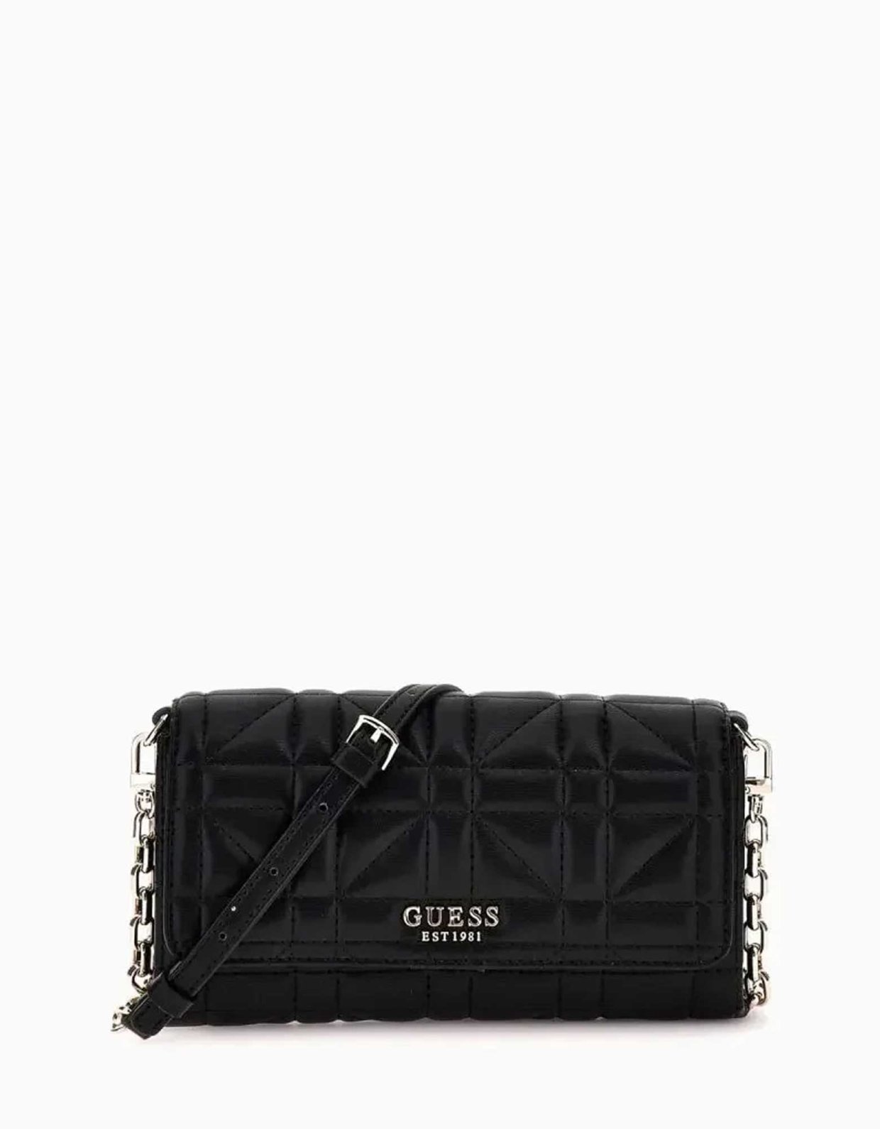 Guess Assia mini crossbody flap bag black