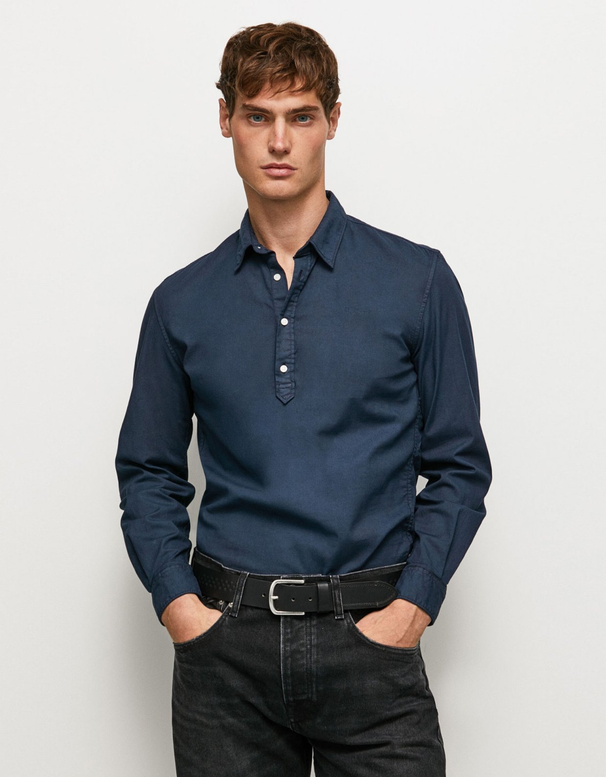 Pepe Jeans Fawley stretch cotton shirt dulwich
