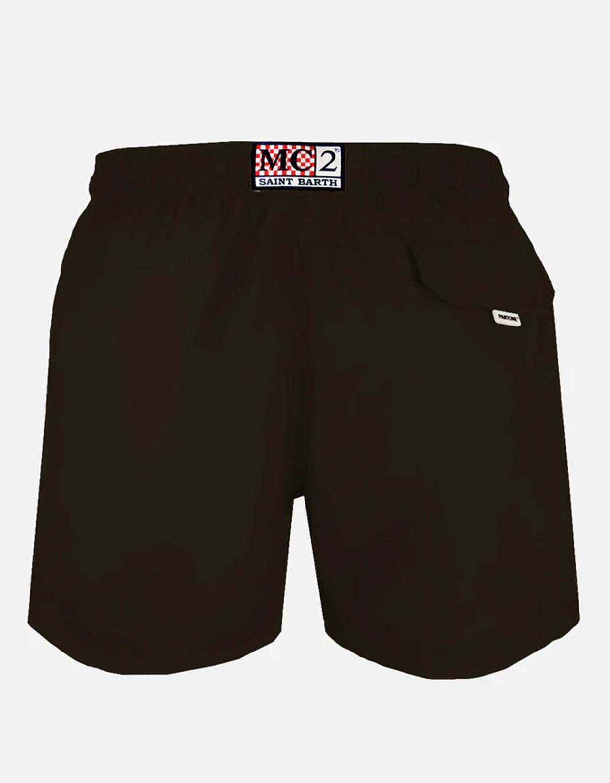 MC2 Saint Barth Black pantone ultralight swim short