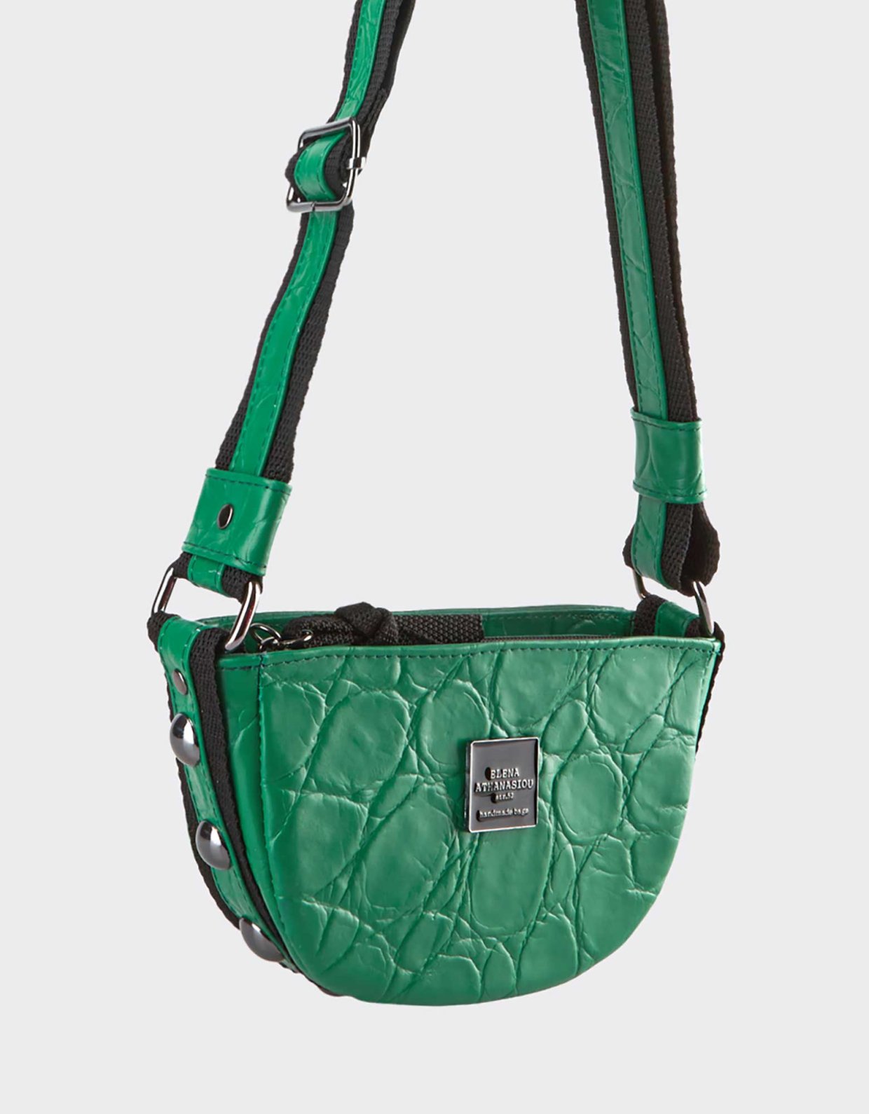 Elena Athanasiou Bloom mini bag green