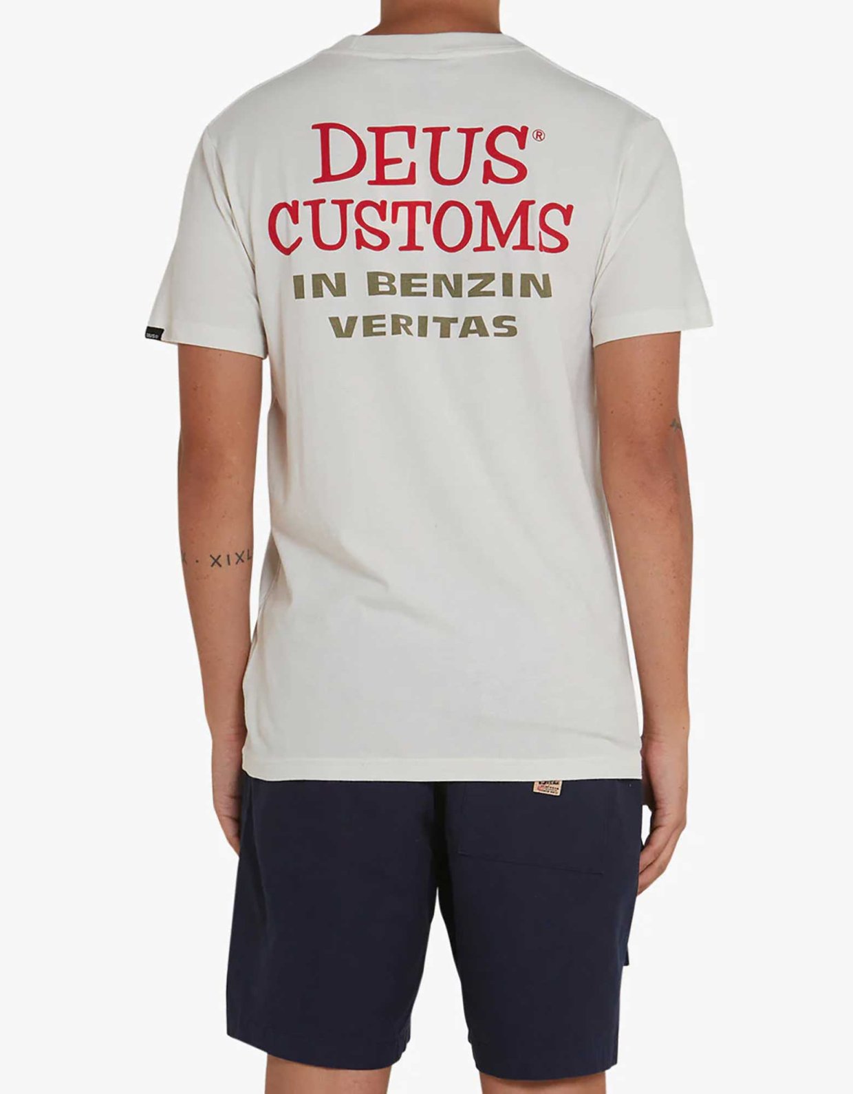 Deus Ex Machina Portal tee vintage white