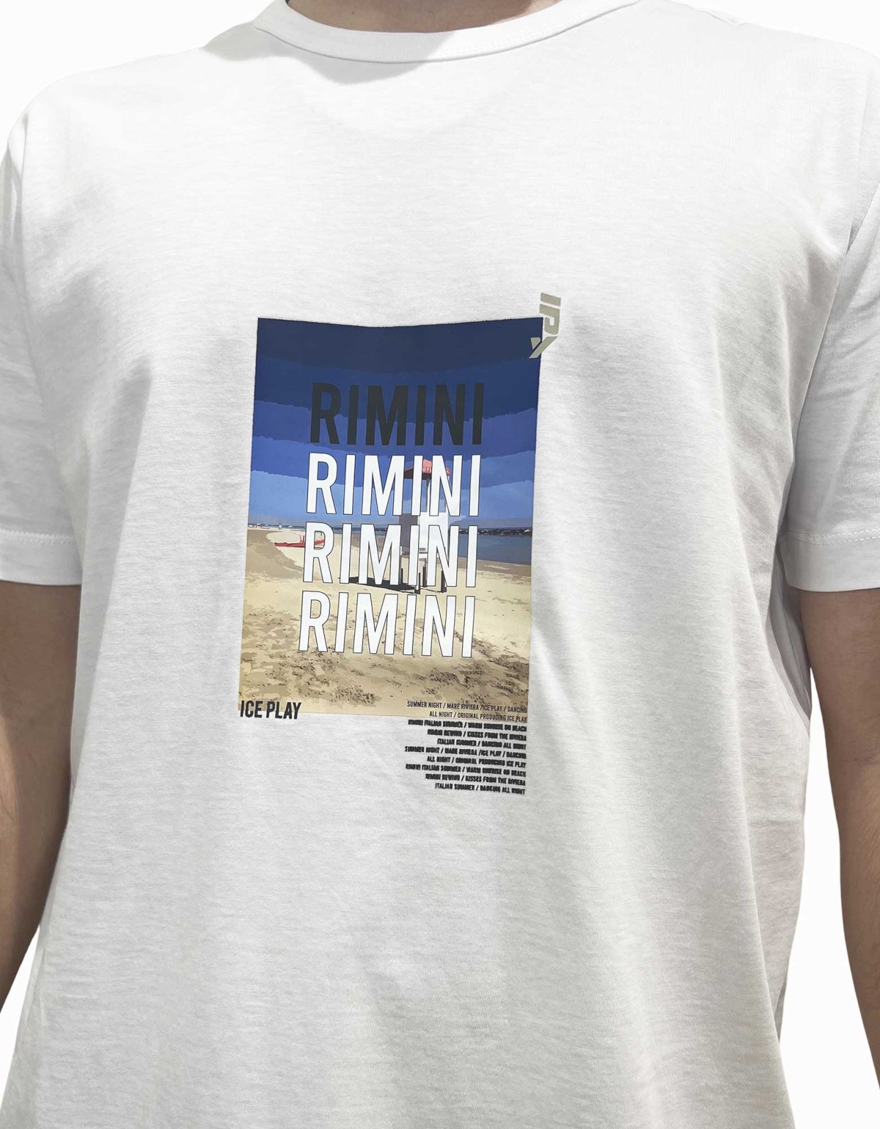 Ice Play Rimini jersey t-shirt white