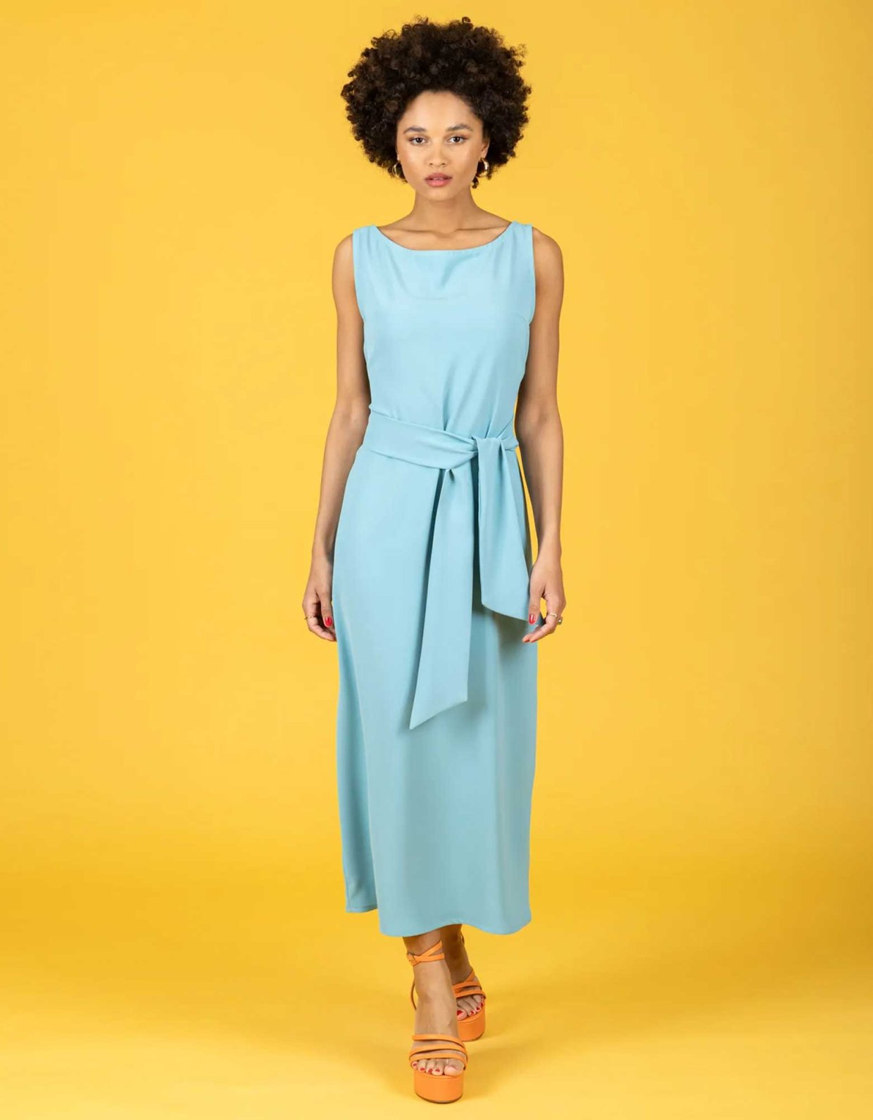 Chaton Aperol dress aqua