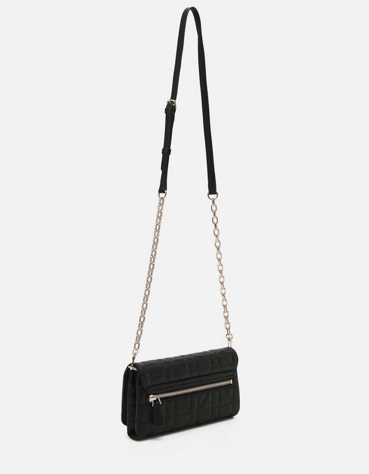 Guess Assia mini crossbody flap bag black