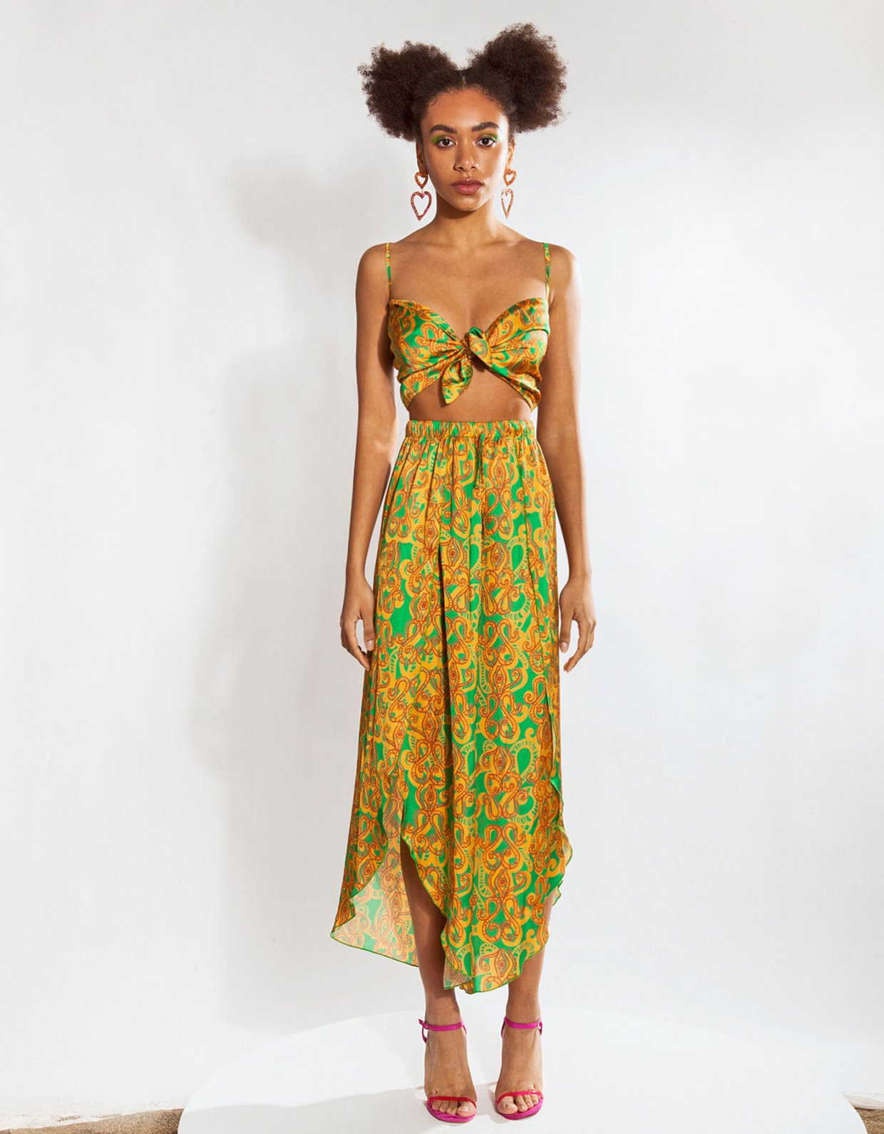 Mallory the label Zahra green pants