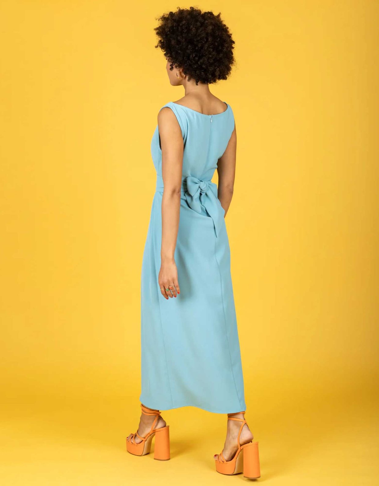 Chaton Aperol dress aqua