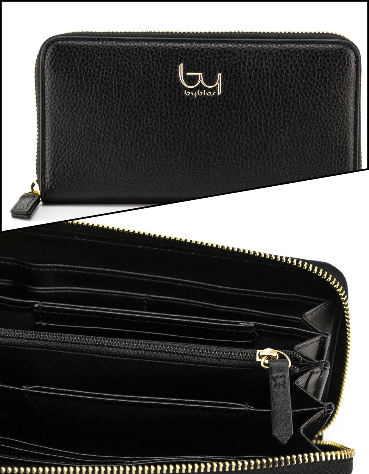 By Byblos Emma lg zip around black