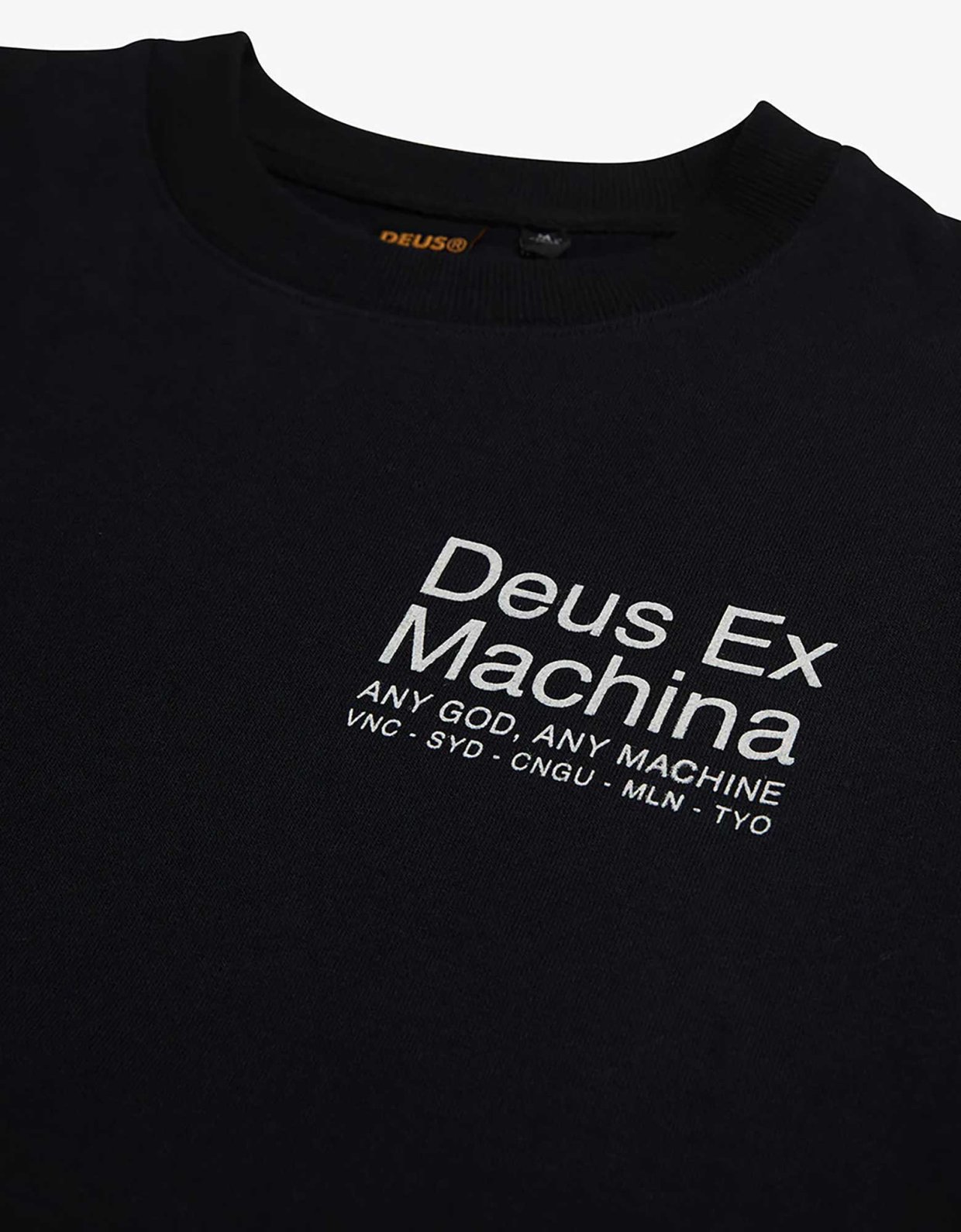 Deus Ex Machina Zoning crew neck sweater black