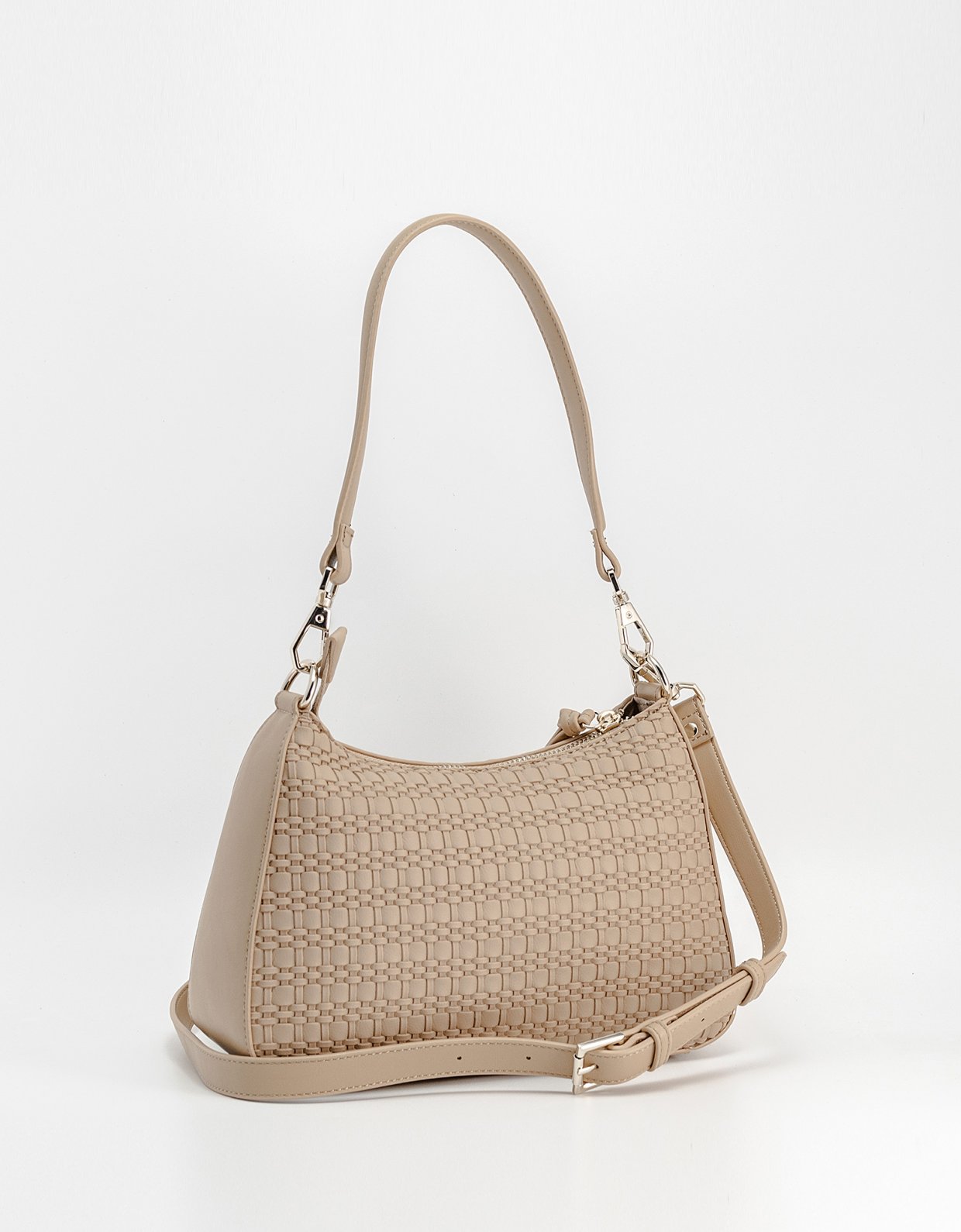 By Byblos Diamante shoulder bag beige