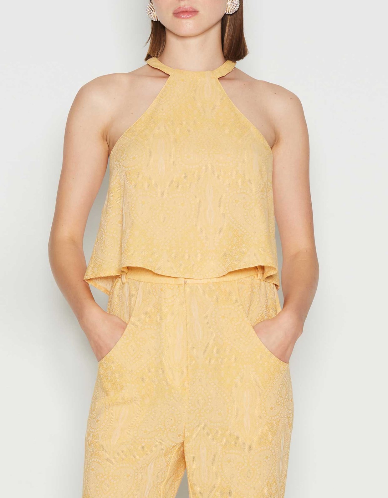 Nadia Rapti Sunshine gal top yellow