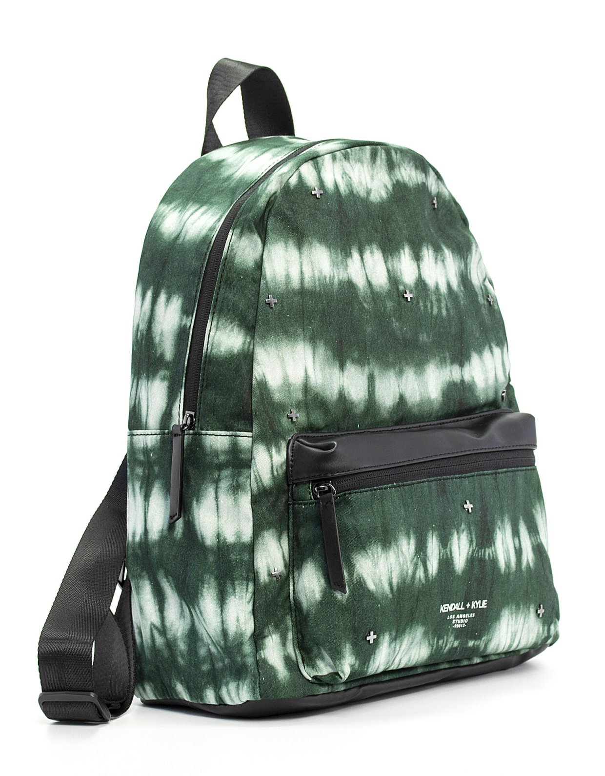 Kendall + Kylie Cora large backpack navy tie dye canvas