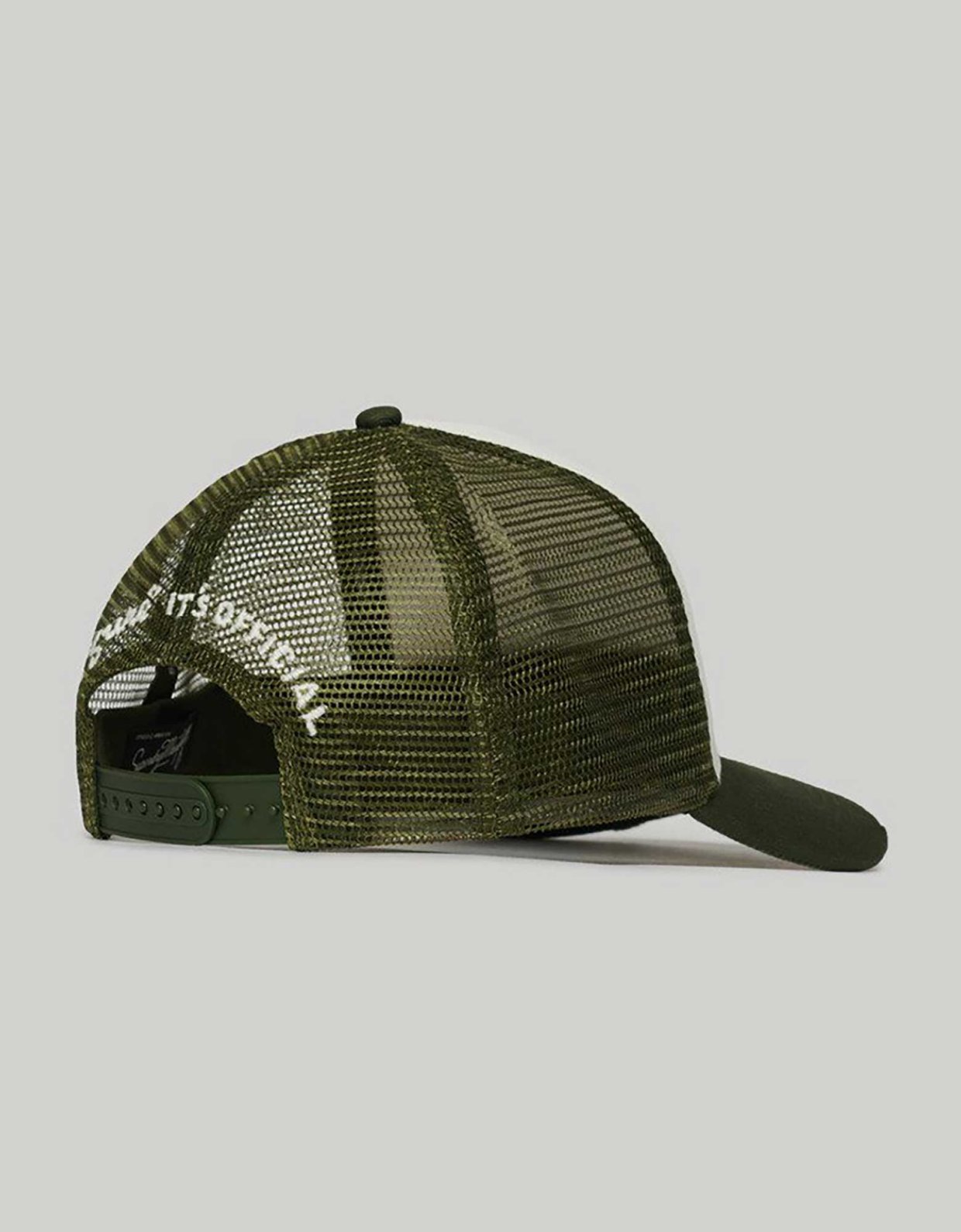 Superdry Mesh trucker cap army green