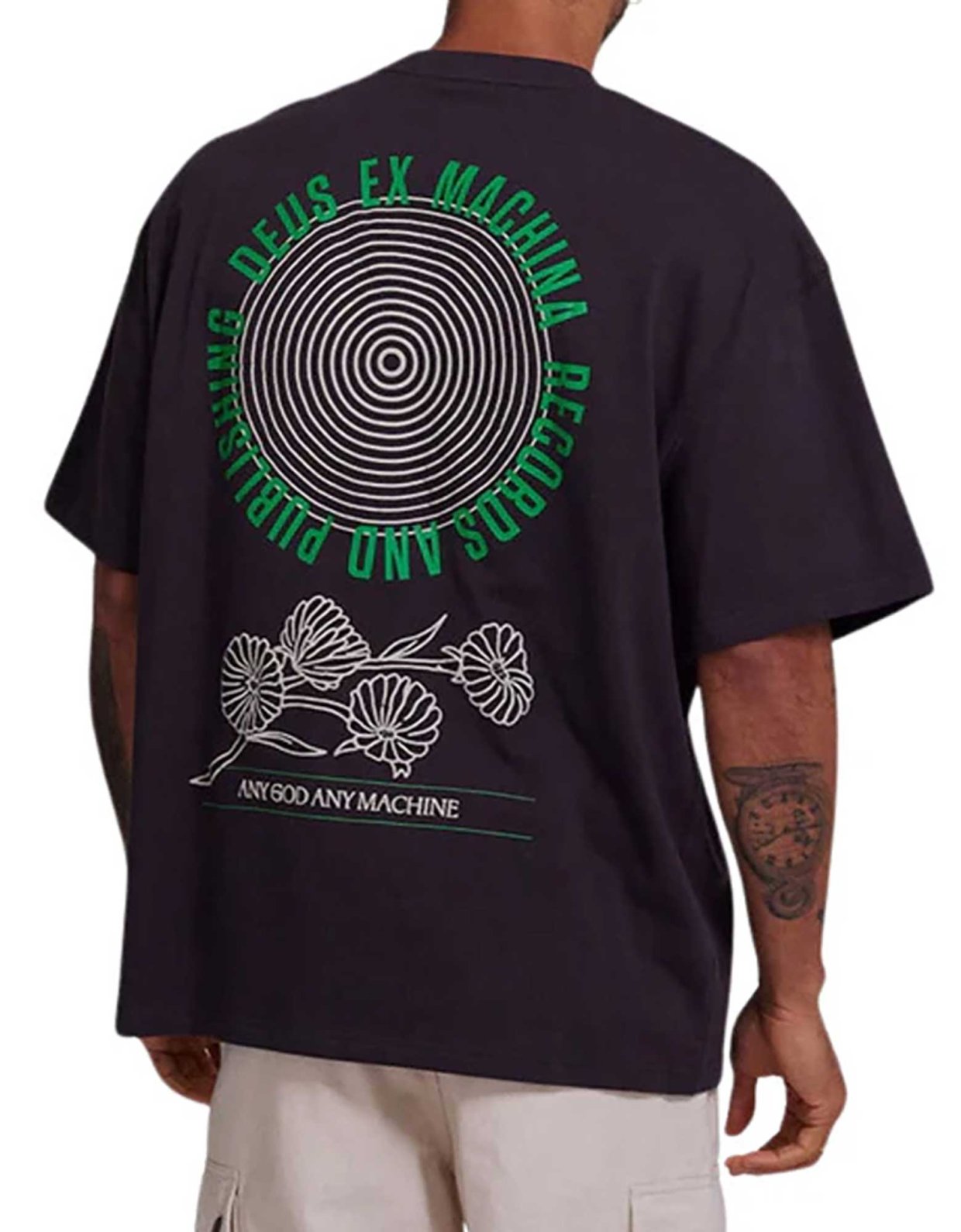 Deus Ex Machina Dusty tee t-shirt anthracite